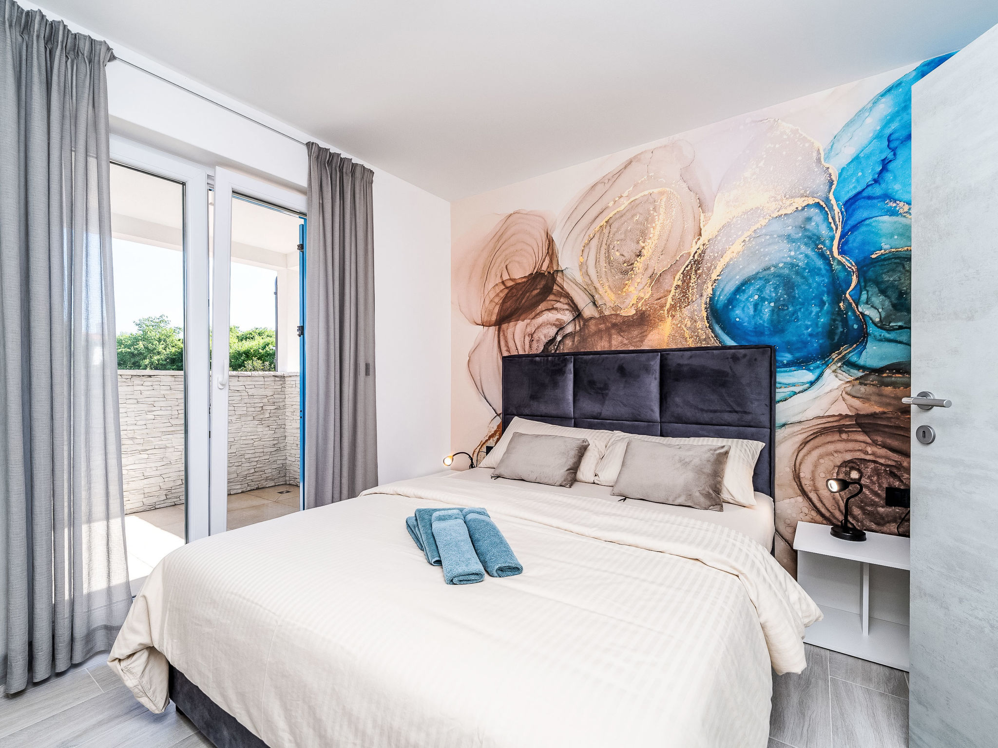 Villa Valle:staande villa met privé-verwarmd zwembad nabij zee - foto 16