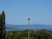 mit Blick auf das Wasser