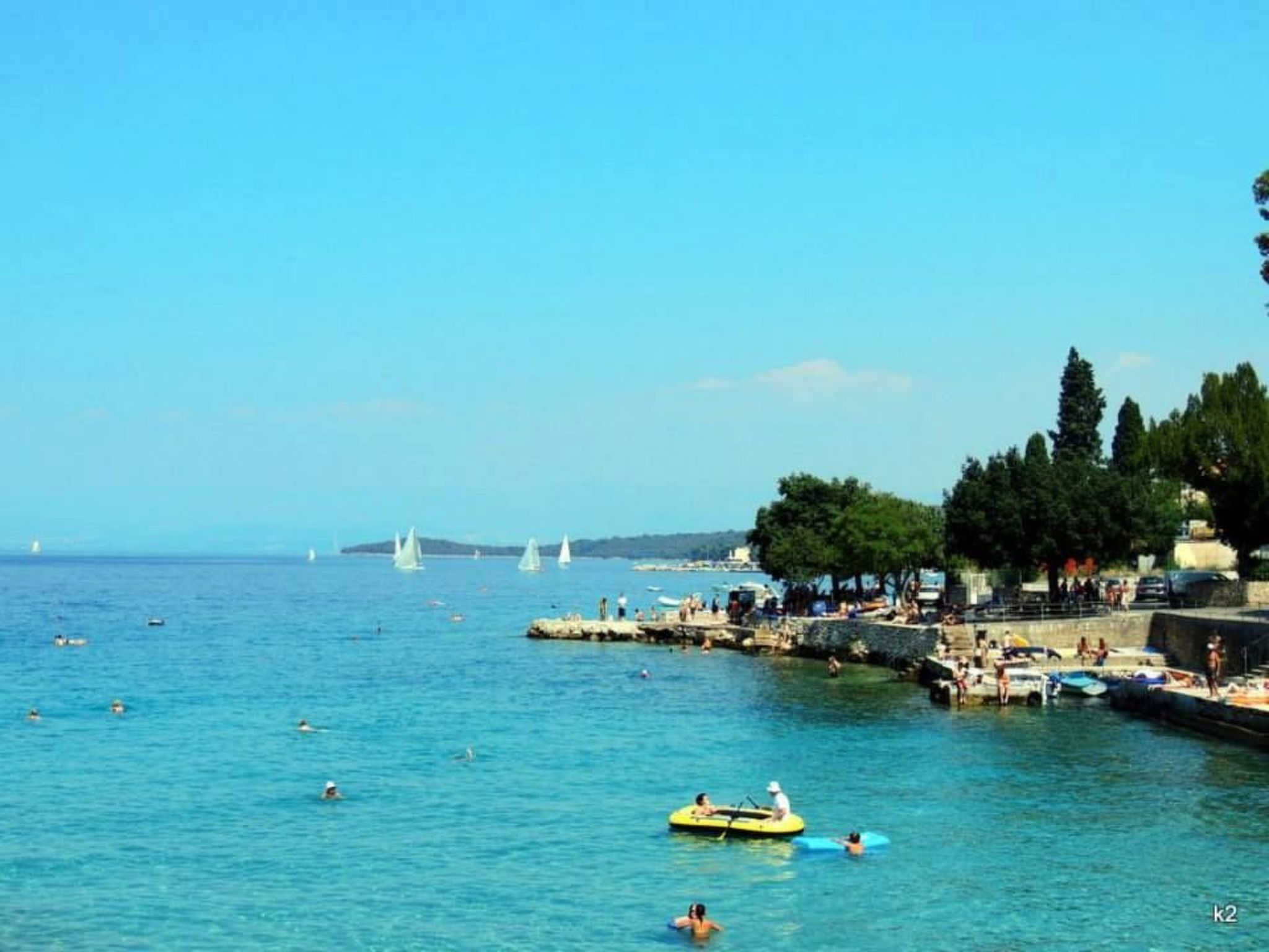 Familienwohnung in Malinska-Drinnen