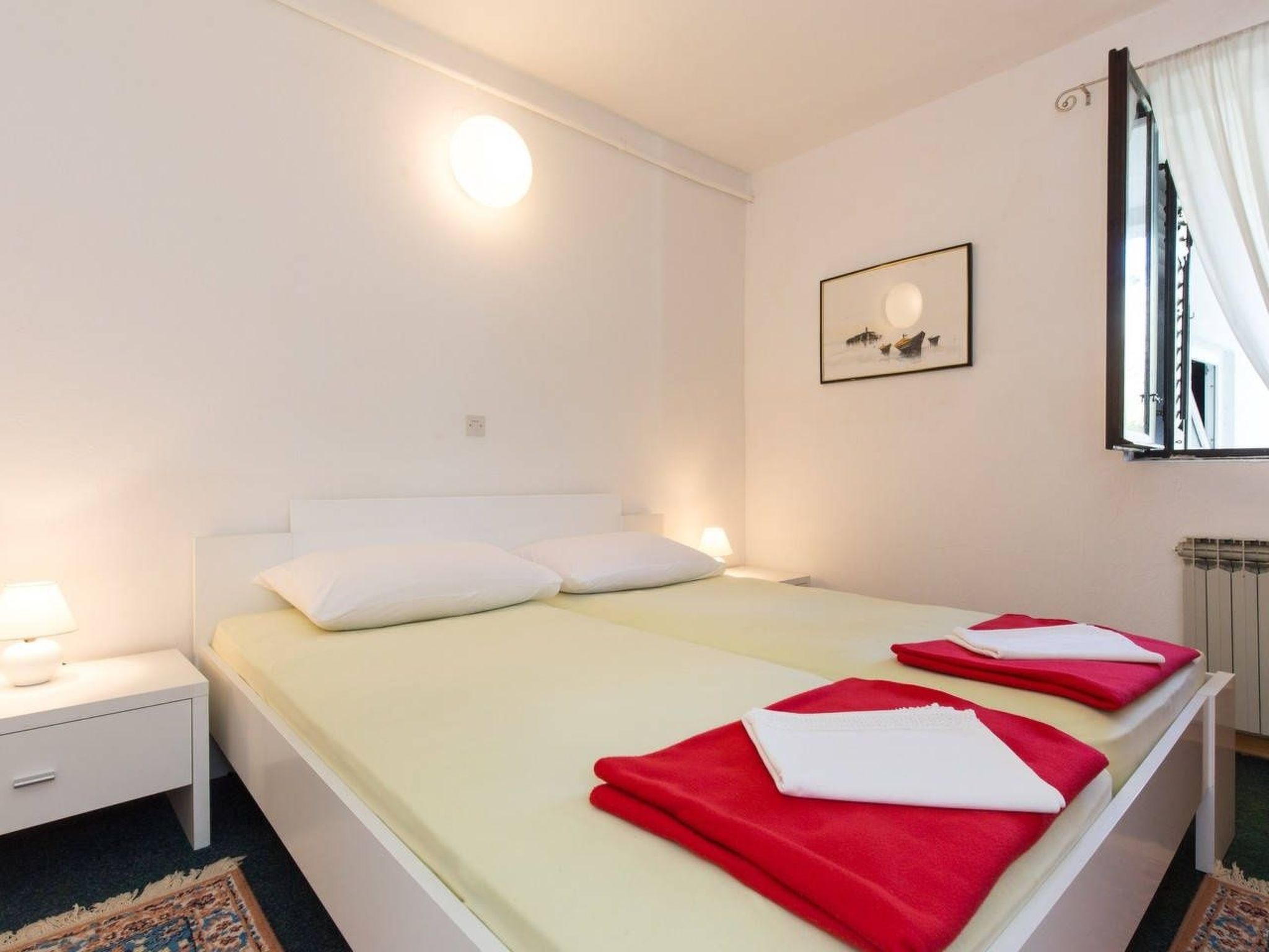 Apartment in der ersten Etage mit drei Schlafzimmern für sechs Personen