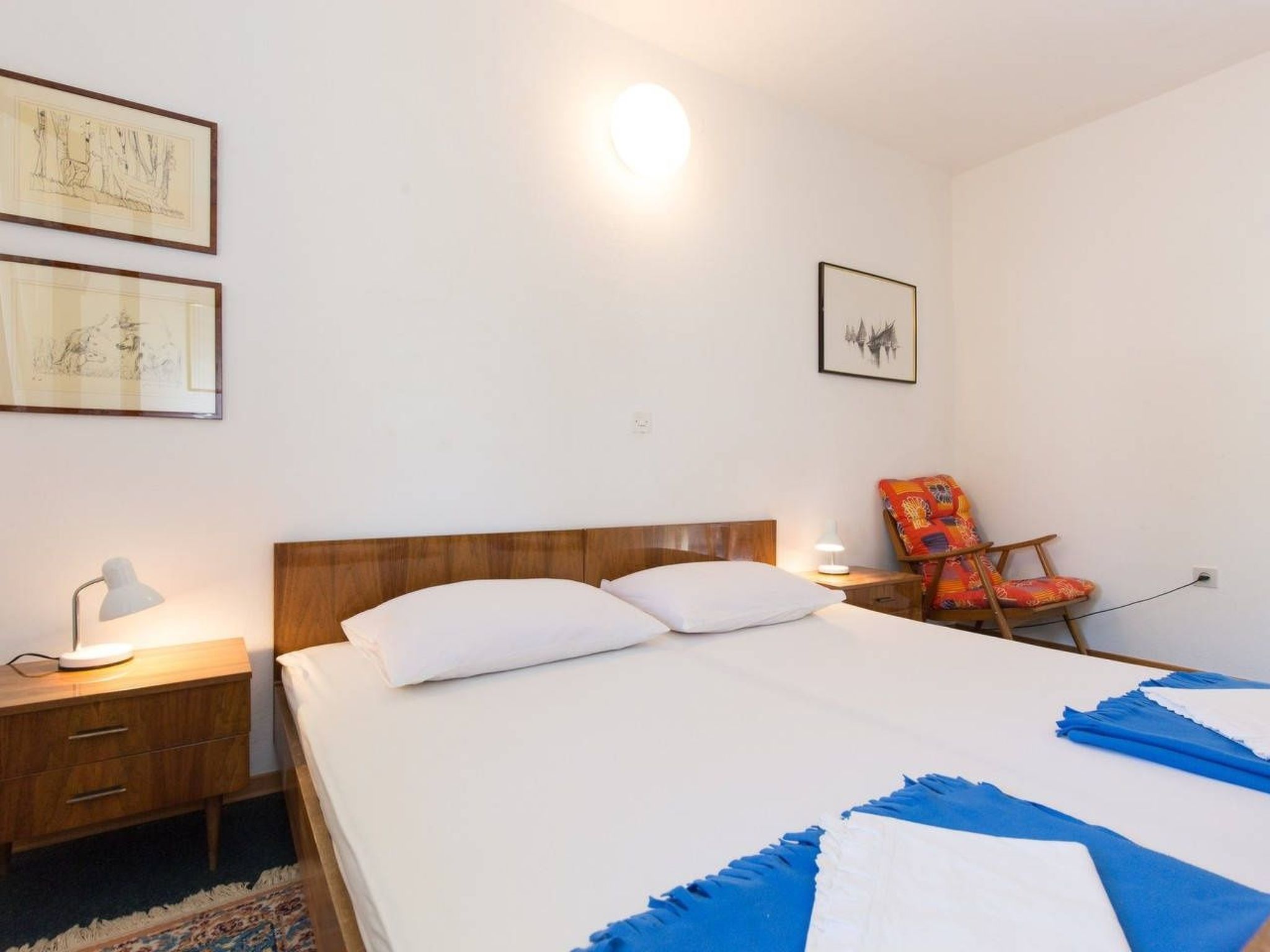 Apartment in der ersten Etage mit drei Schlafzimmern für sechs Personen