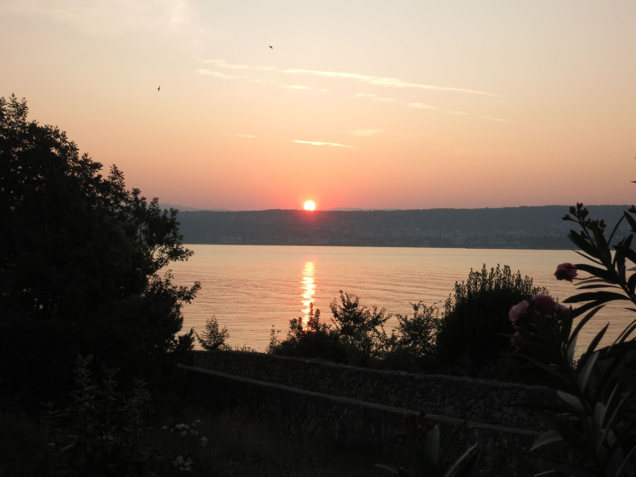Auf der kroatischen Insel Malinska mit Blick aufs Meer - Image-tags.info