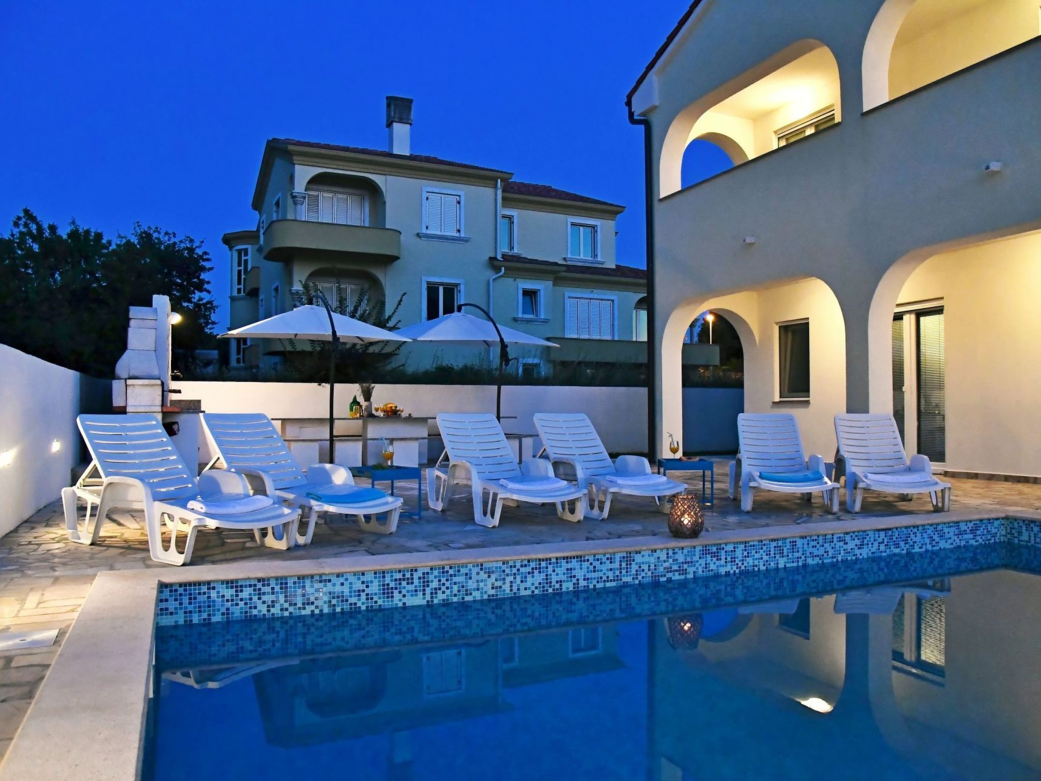 Villa Mata in Bogovići mit Pool und Meerblick - Image-tags.info