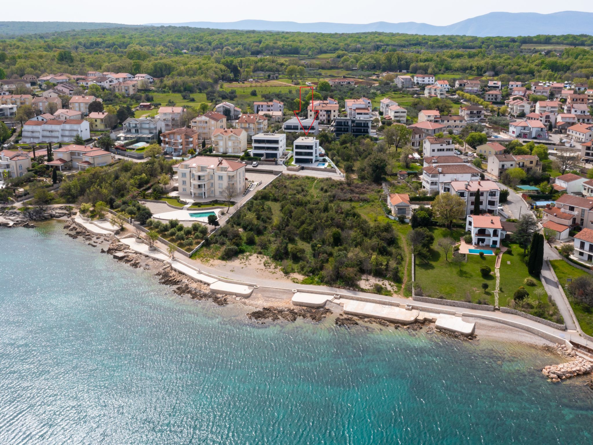 Apartment Penthouse Porat – Krk/Milohnici – Kvarner Bucht