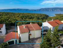 Appartement Balorda: Vredig kustverblijf op 400 meter van zee bij Pinezići, Krk - thumbnail 1
