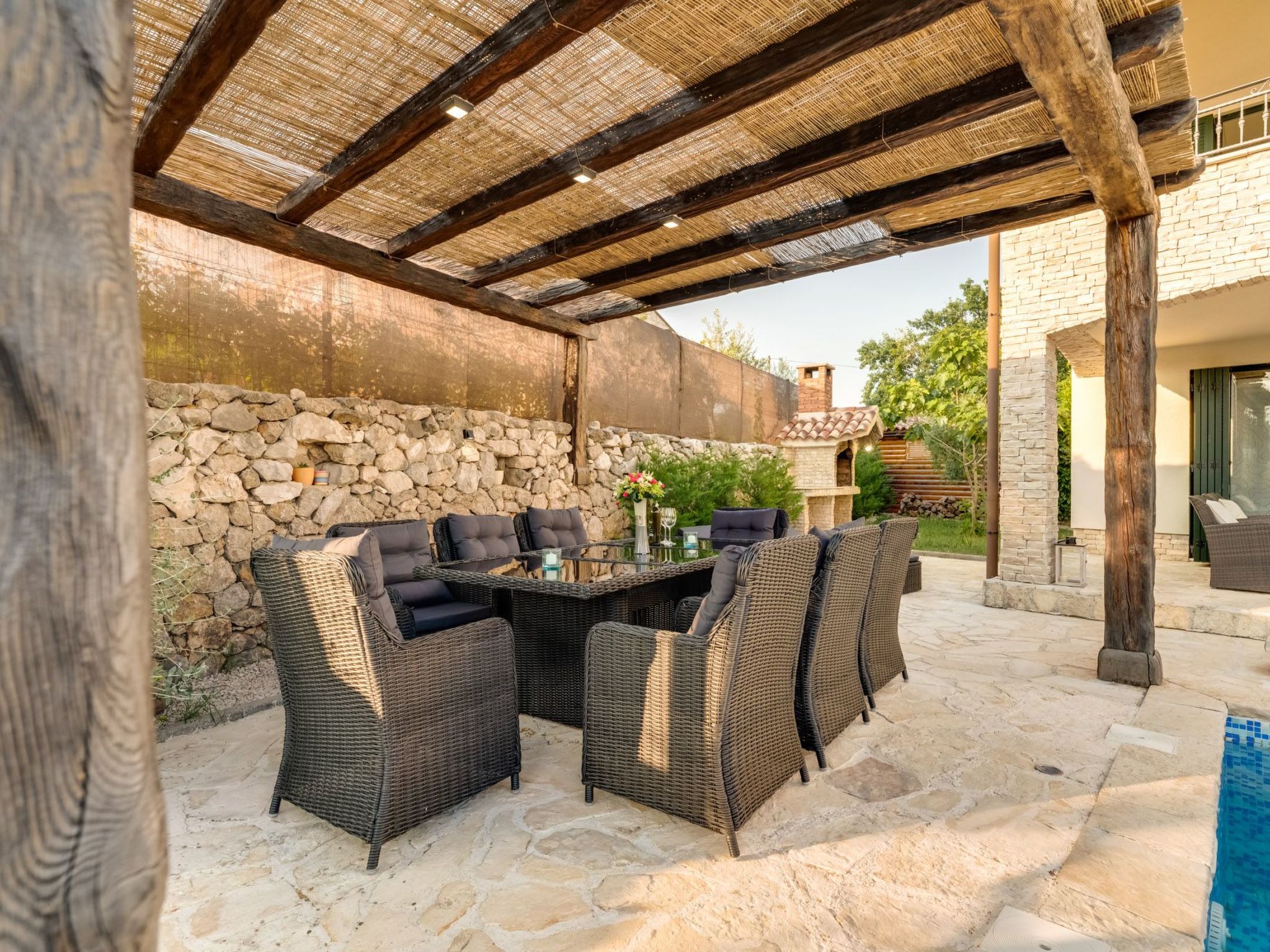 Villa "Oleandar" mit Schwimmbad und Meerblick-Image-tags.info