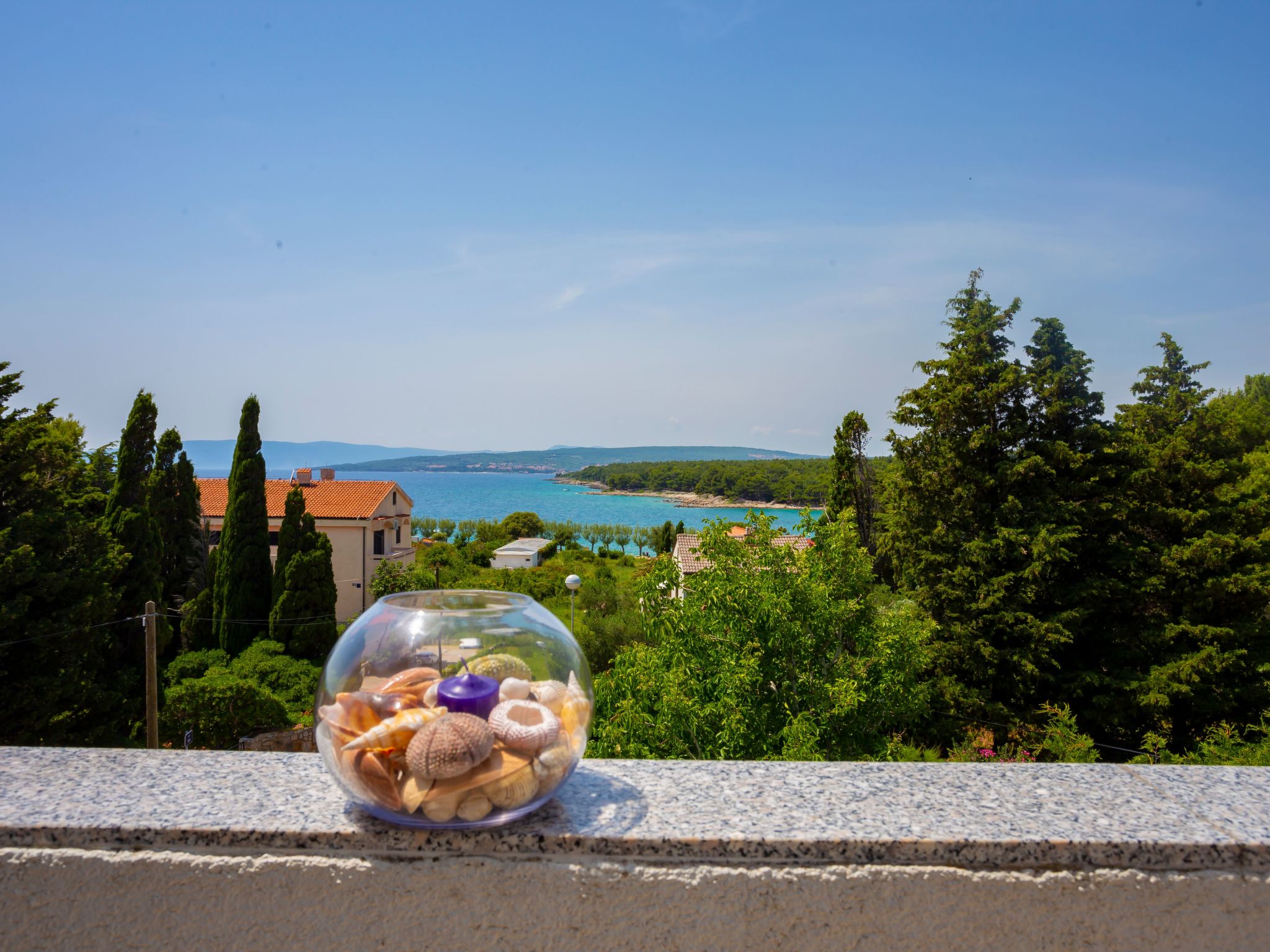 Ferienhaus in Krk/Punat (Kroatien) und 1 Hund erlaubt