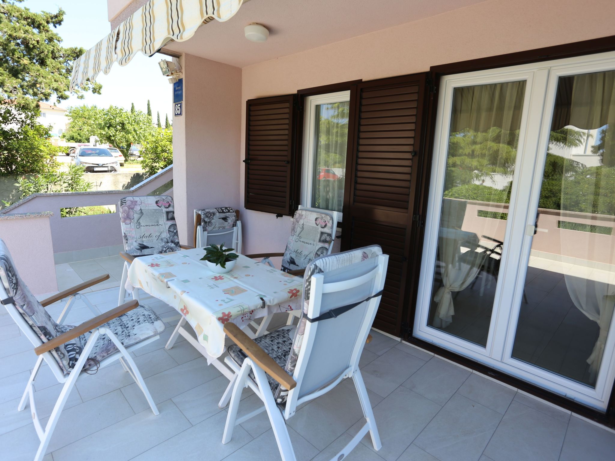 Appartement "Apartman Ružica" mit Terrasse Apartment in Krk Island
