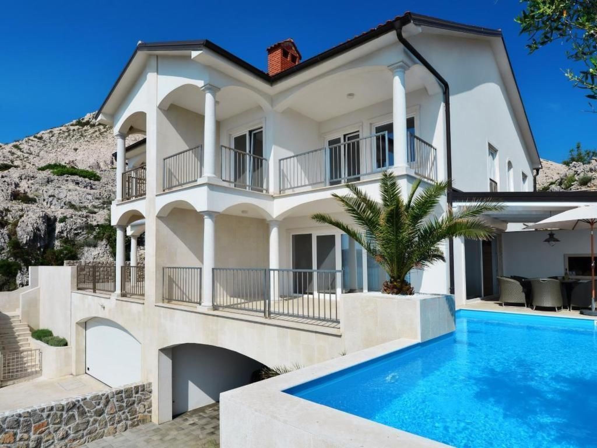 Ferienvilla Mar - Insel Krk - Direkt am Strand-Image-tags.info