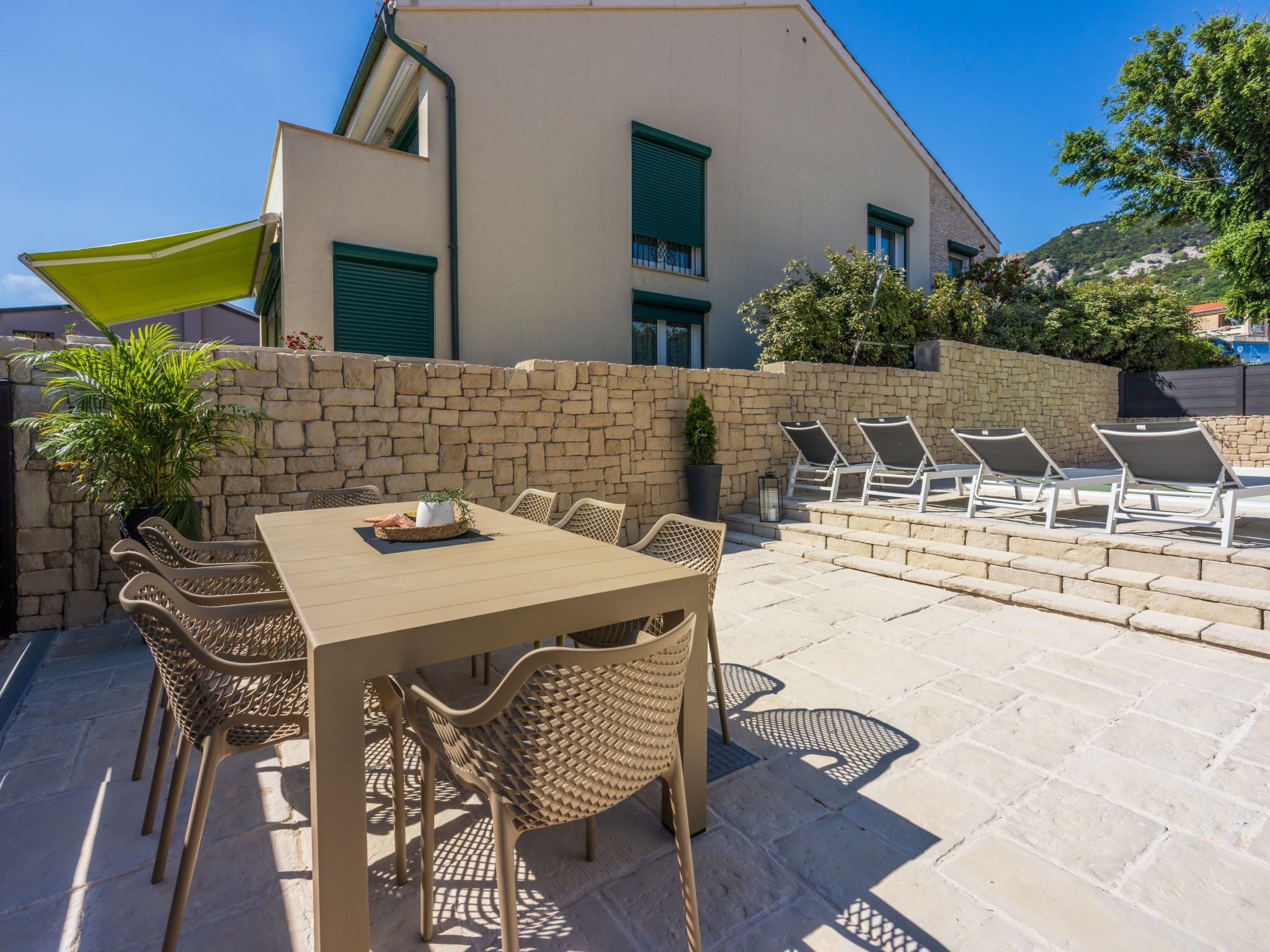 Villa mit privatem Pool für 8 Personen auf der Insel Baska-Dehors