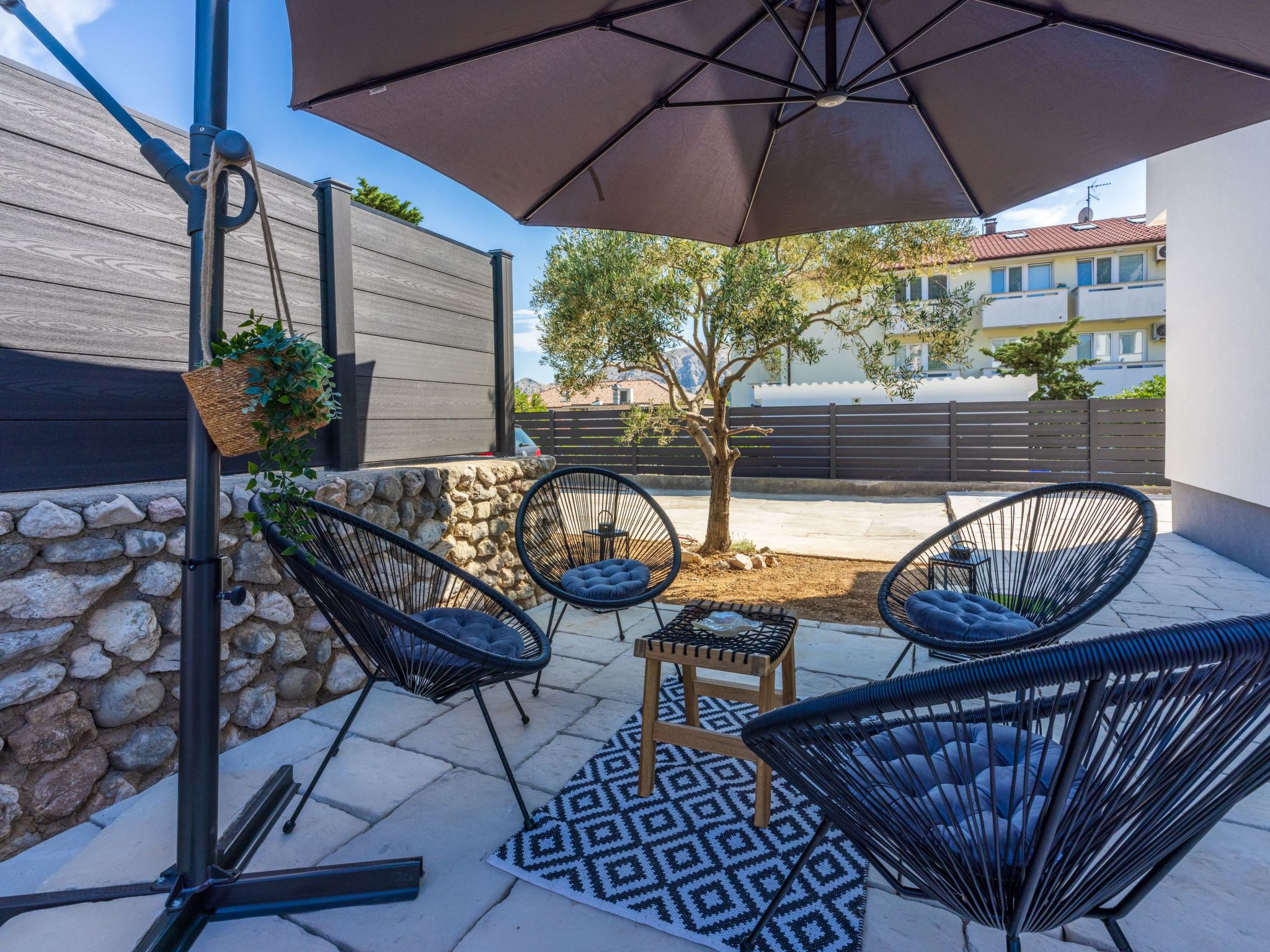 Villa mit privatem Pool für 8 Personen auf der Insel Baska-Dehors