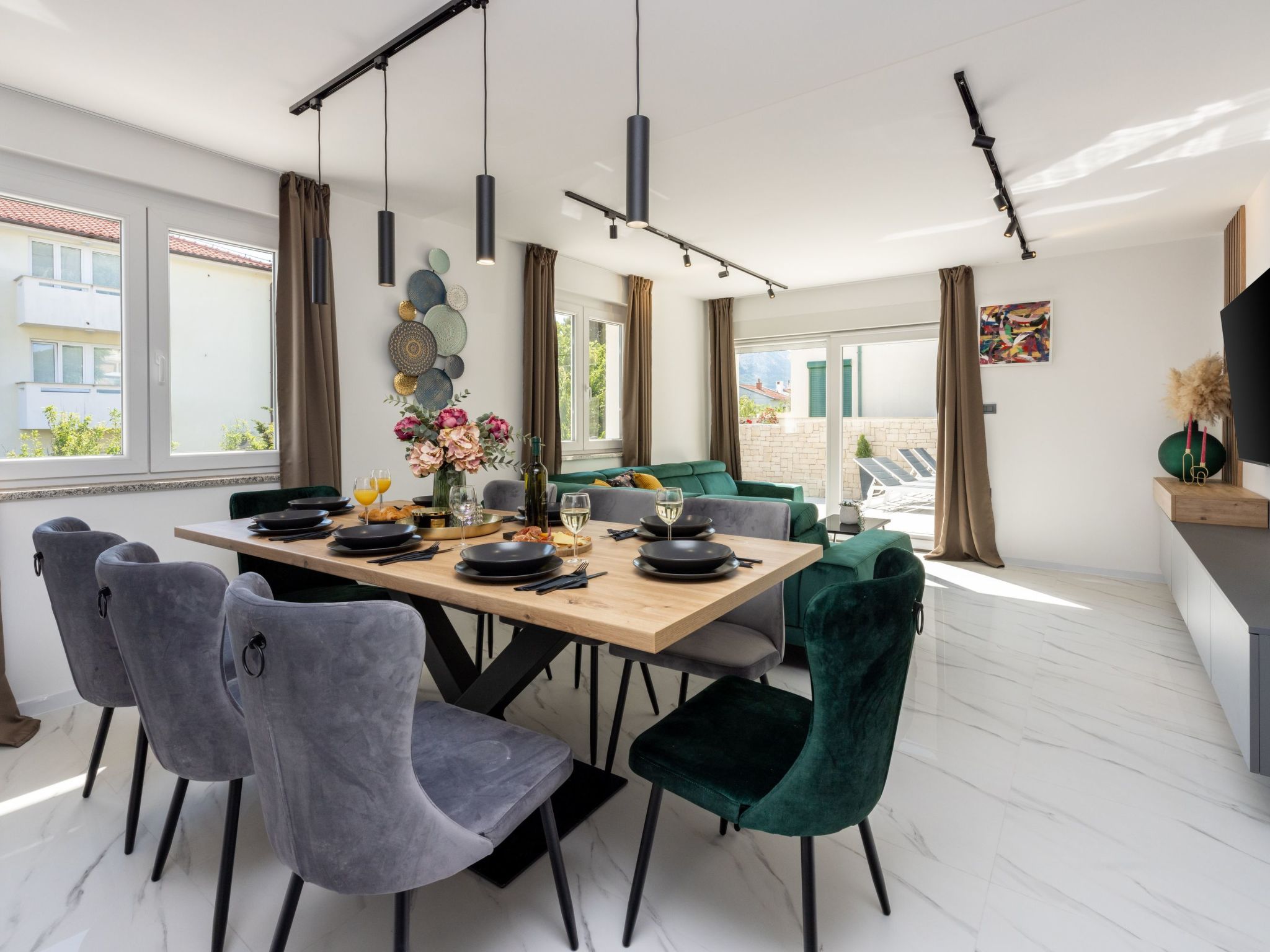 Villa mit privatem Pool für 8 Personen auf der Insel Baska-Image-tags.info