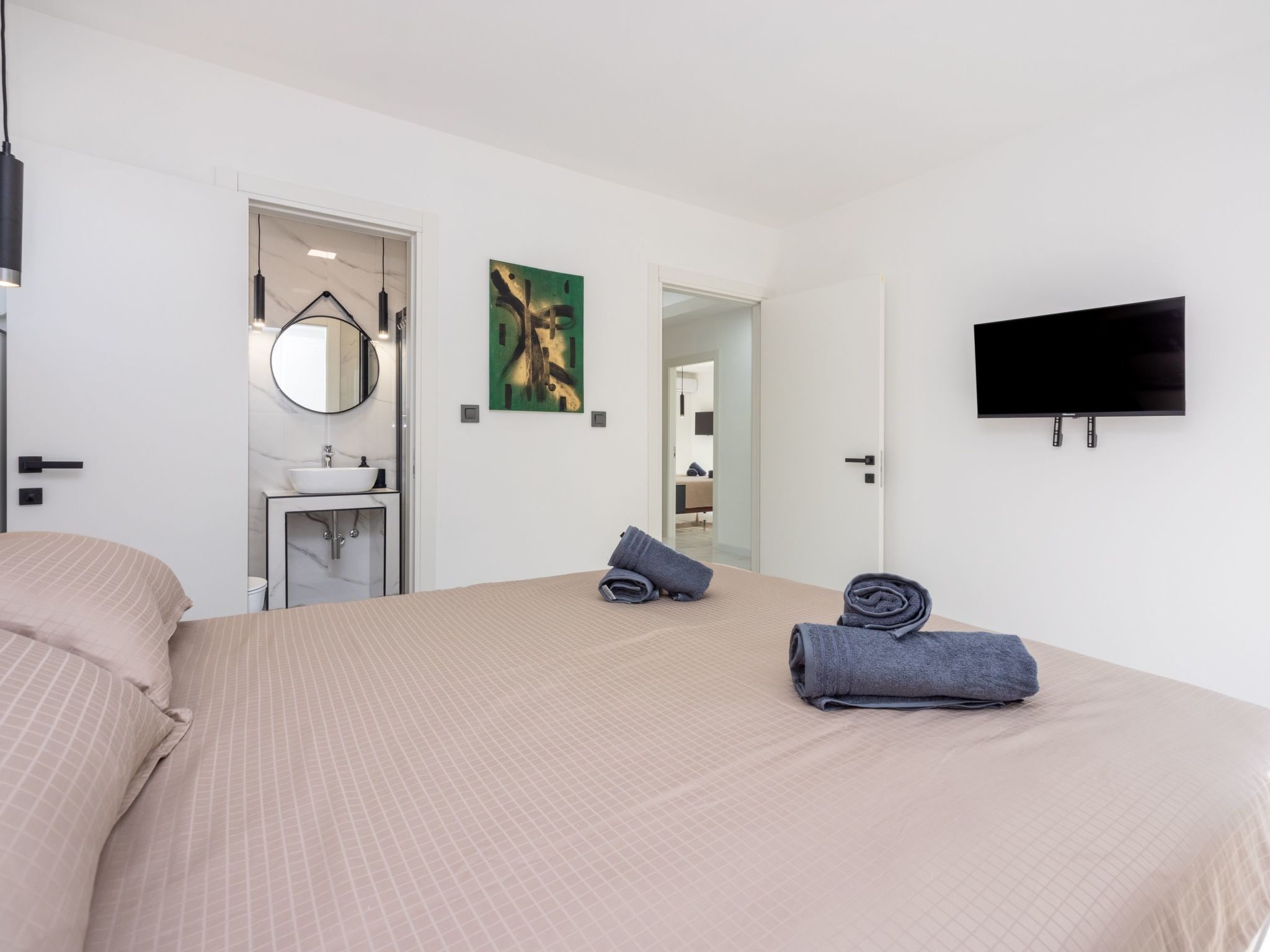 Villa mit privatem Pool für 8 Personen auf der Insel Baska-Dedans