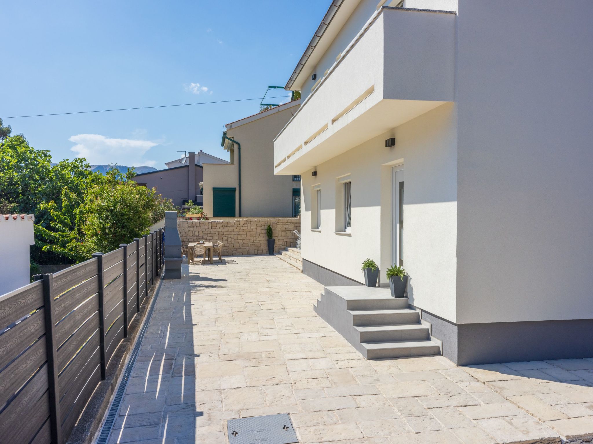 Villa mit privatem Pool für 8 Personen auf der Insel Baska-Image-tags.info