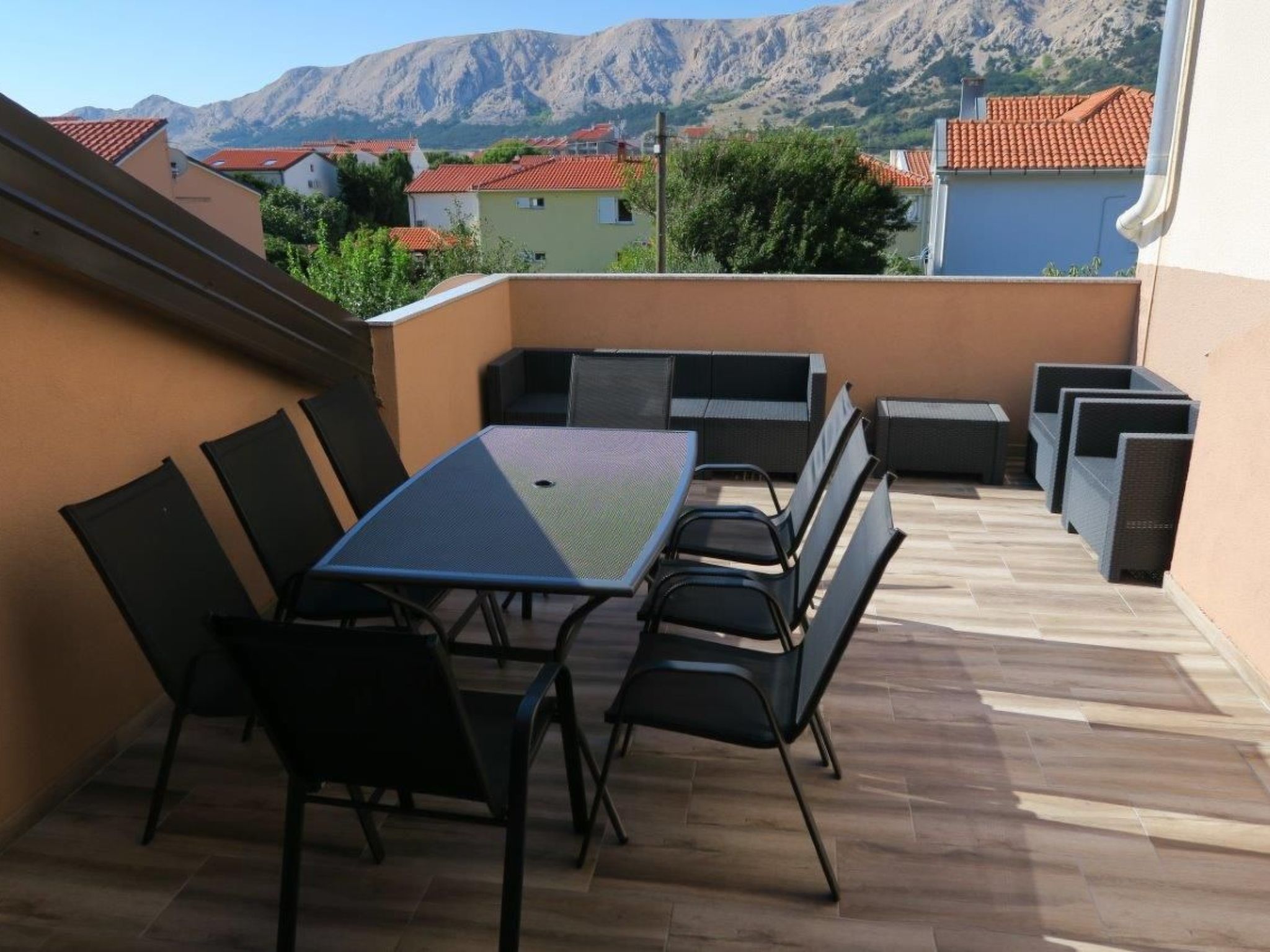 Für 8 Personen ca. 135 m&sup2; in Baška, Adriaküste Kroatien (Kroatische Inseln
