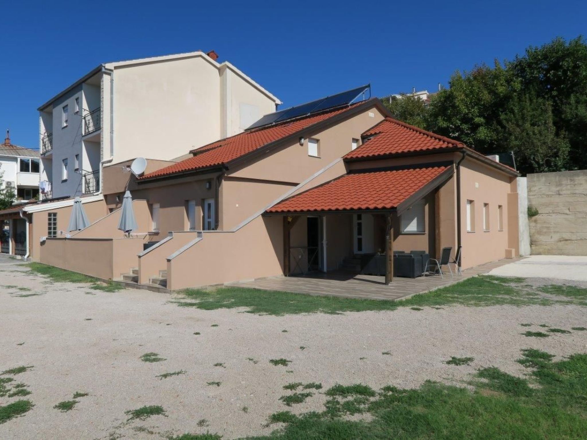 Für 8 Personen ca. 135 m&sup2; in Baška, Adriaküste Kroatien (Kroatische Inseln