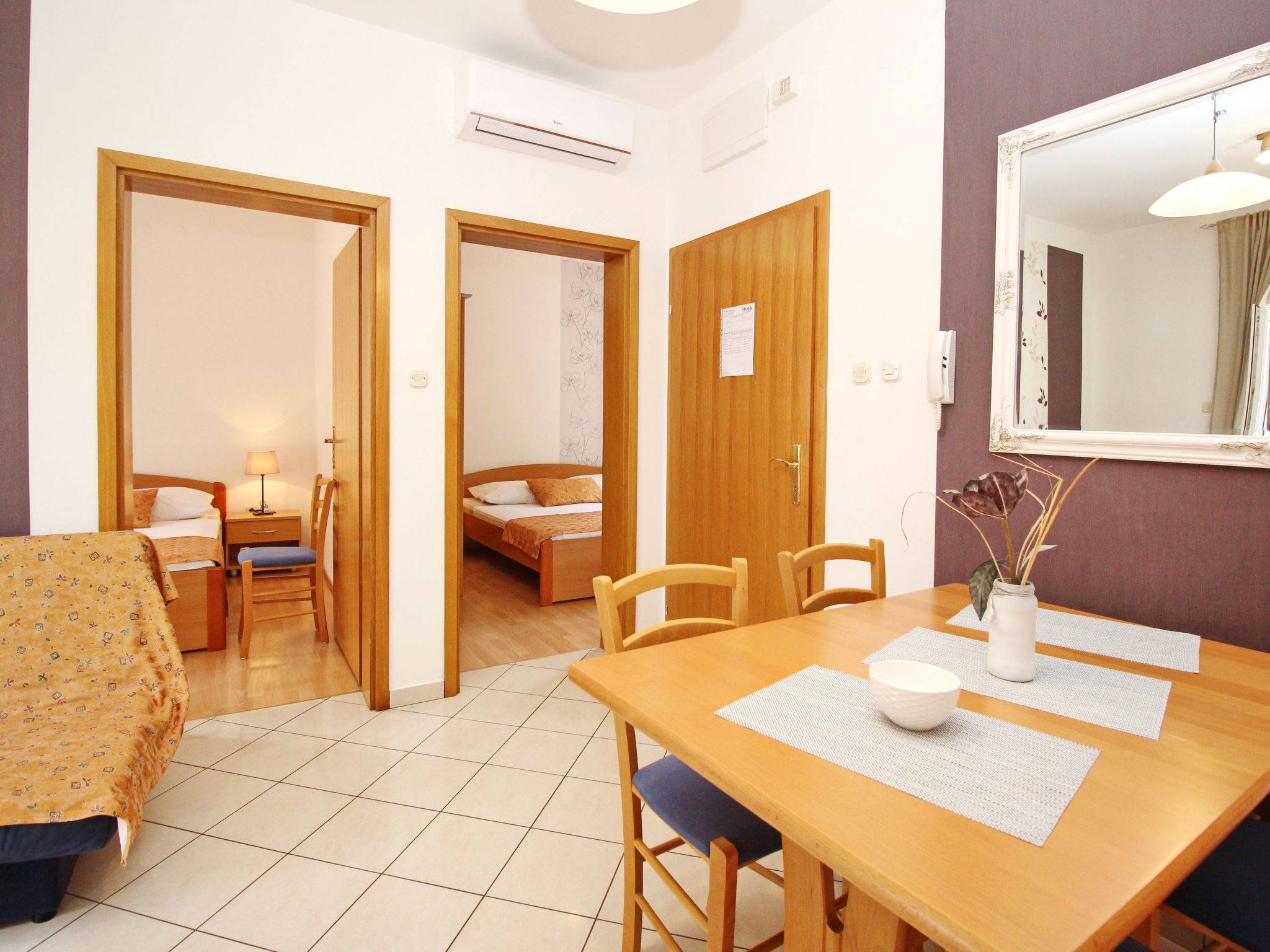 In Baška mit Eigener Terrasse-Binnen