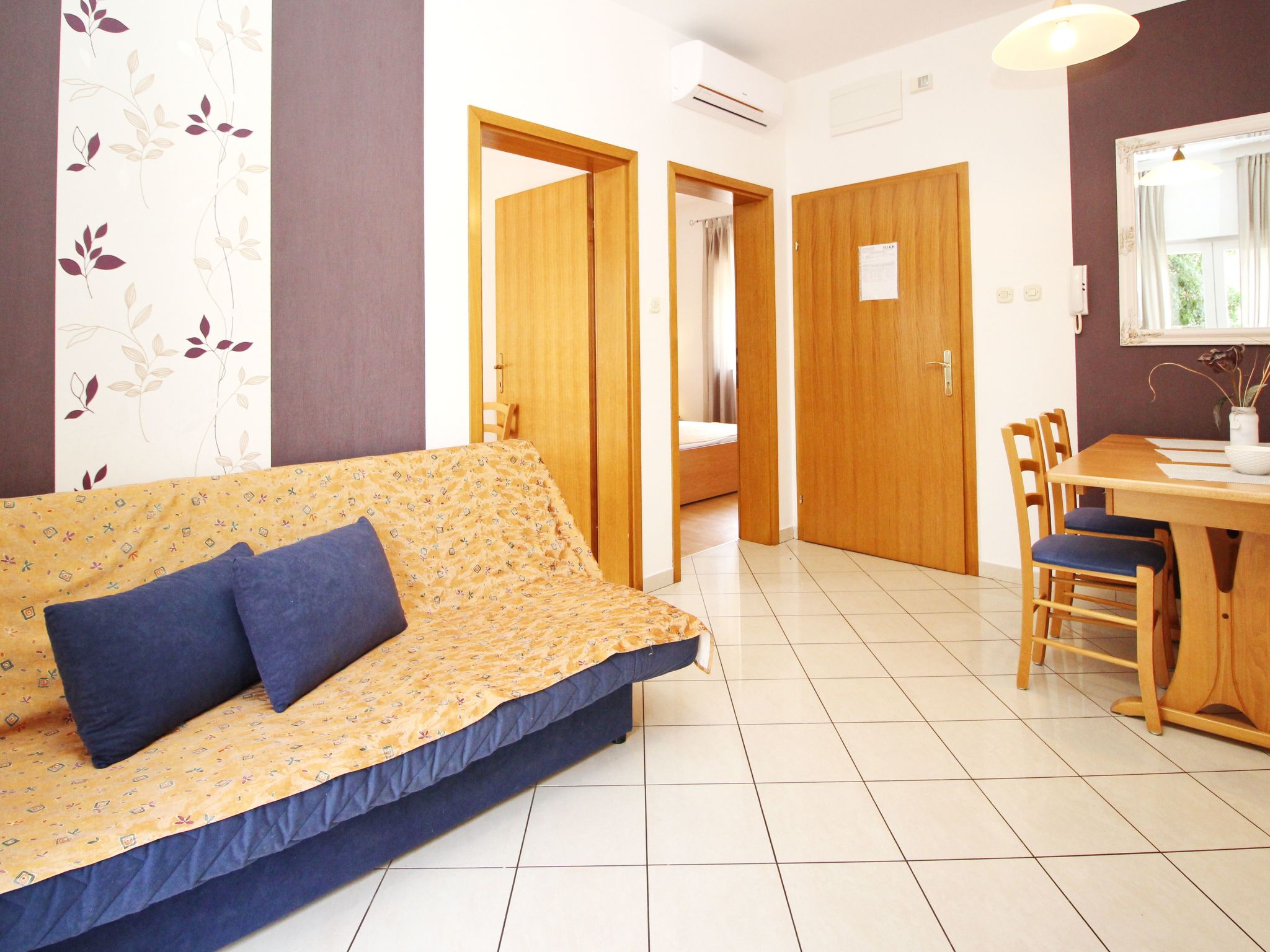 In Baška mit Eigener Terrasse-Binnen