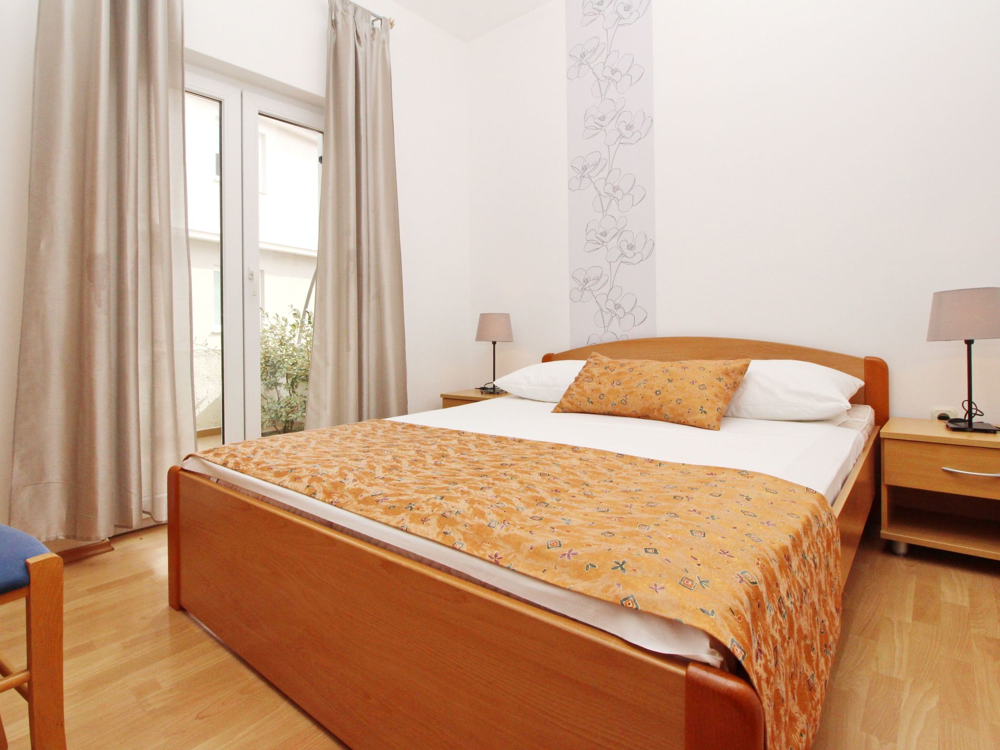 In Baška mit Eigener Terrasse-Binnen