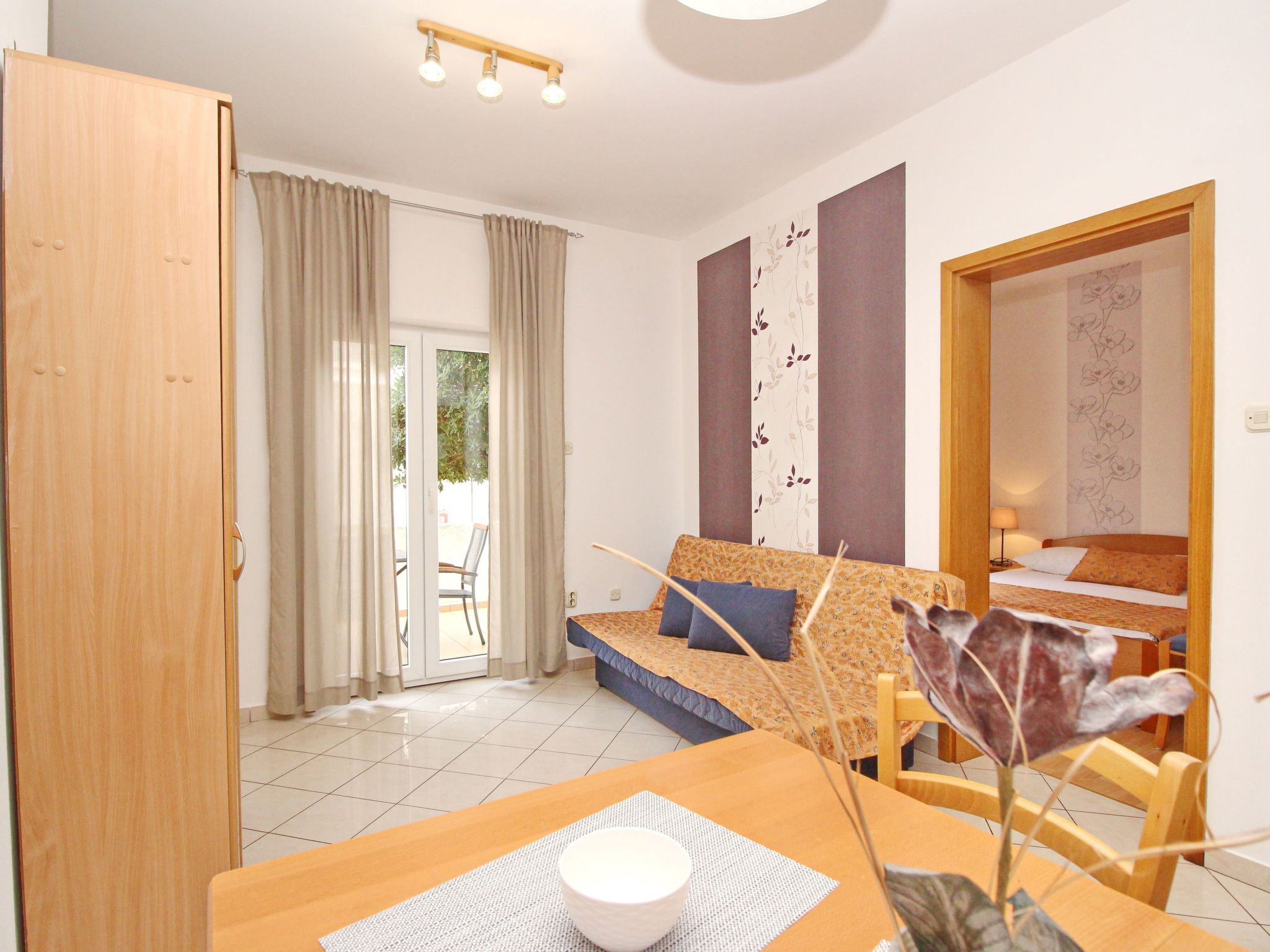 In Baška mit Eigener Terrasse-Binnen