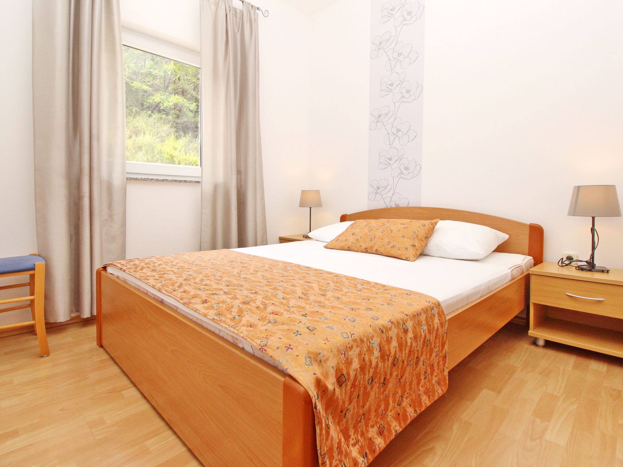 In Baška mit Eigener Terrasse-Binnen