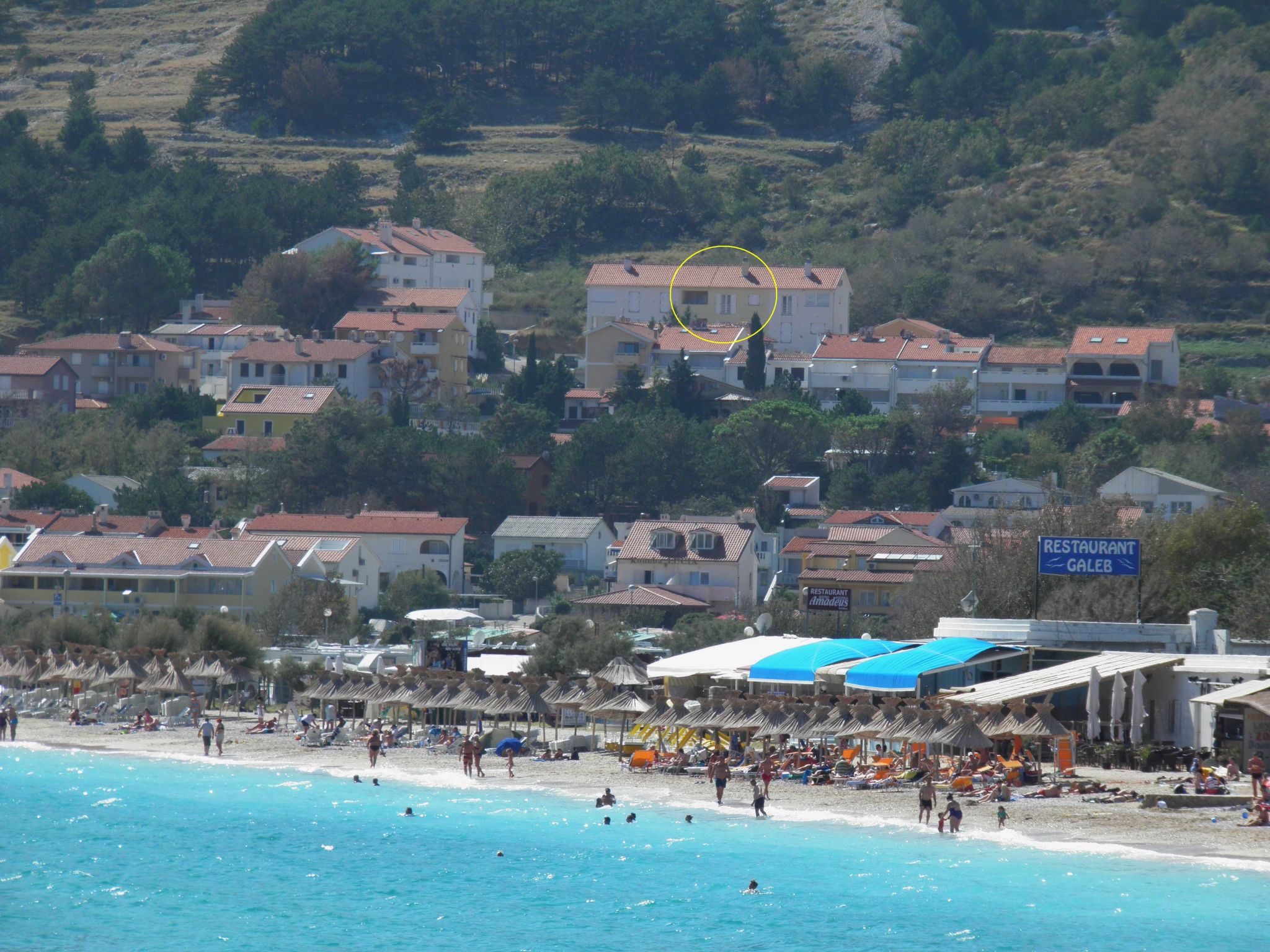 In Baška mit Eigener Terrasse-Binnen