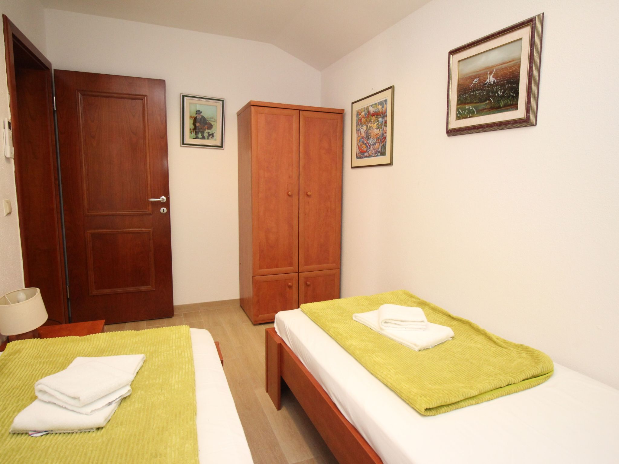 In Baška mit Eigenem Balkon-Drinnen