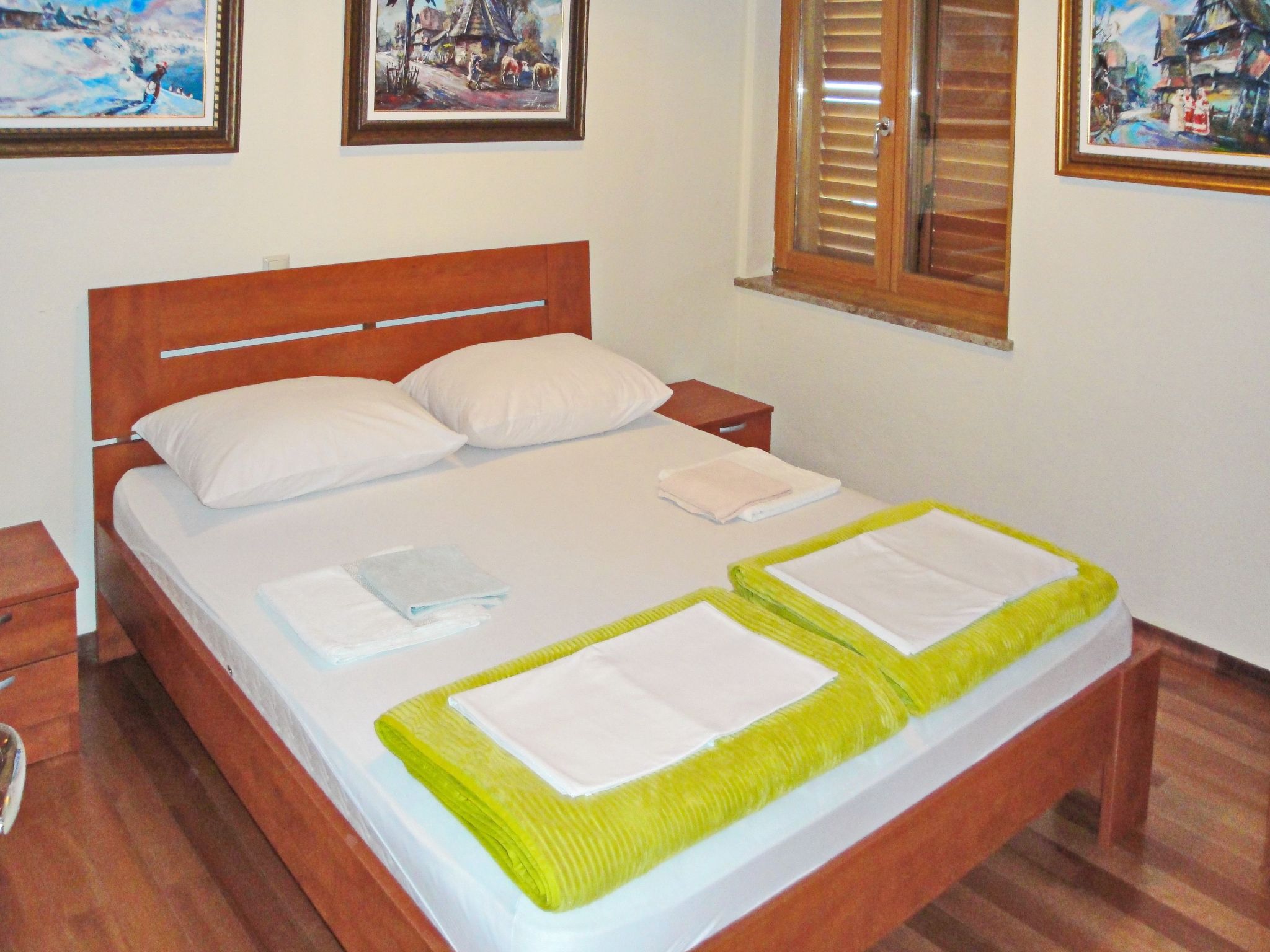 In Baška mit Eigenem Balkon-Drinnen