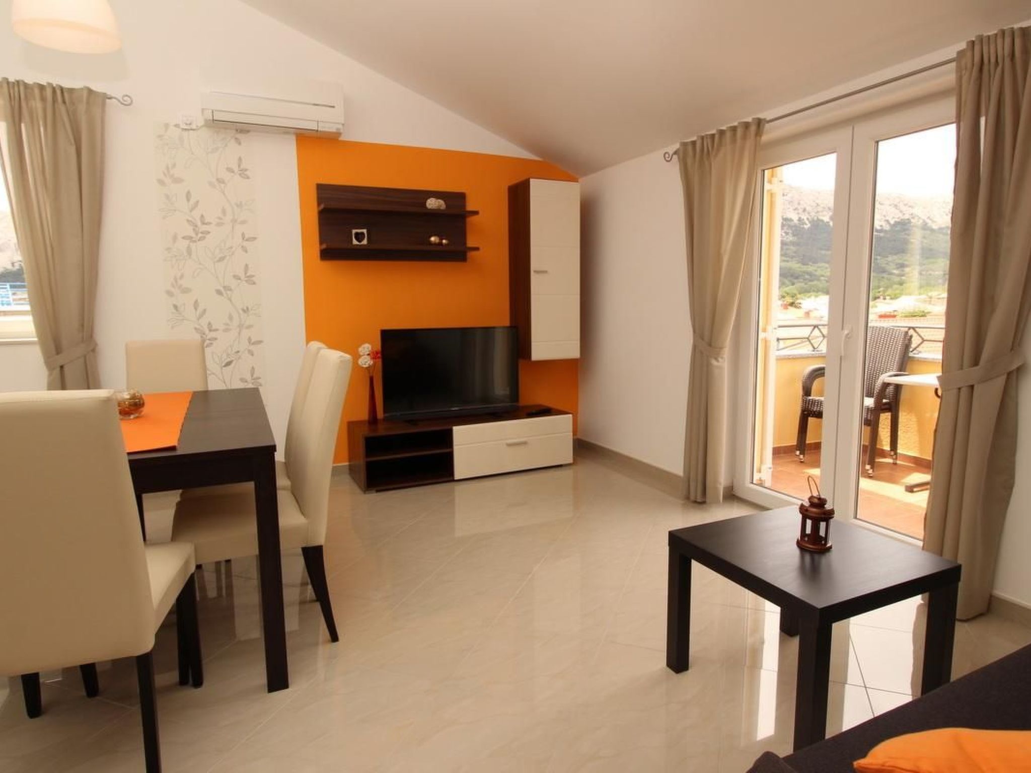 Wohnung in Baška mit Eigenem Balkon-Drinnen