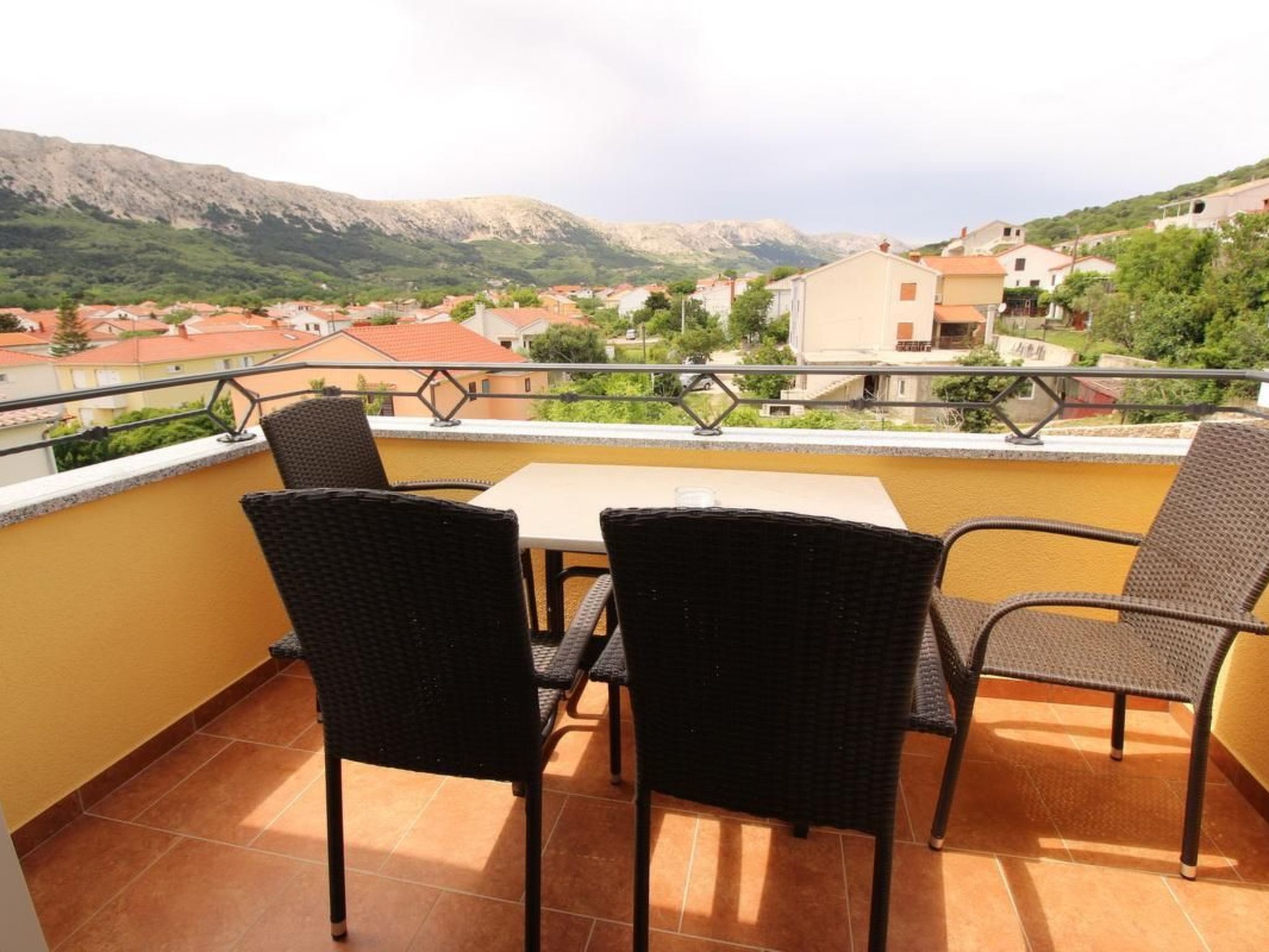 Wohnung in Baška mit Eigenem Balkon-Drinnen