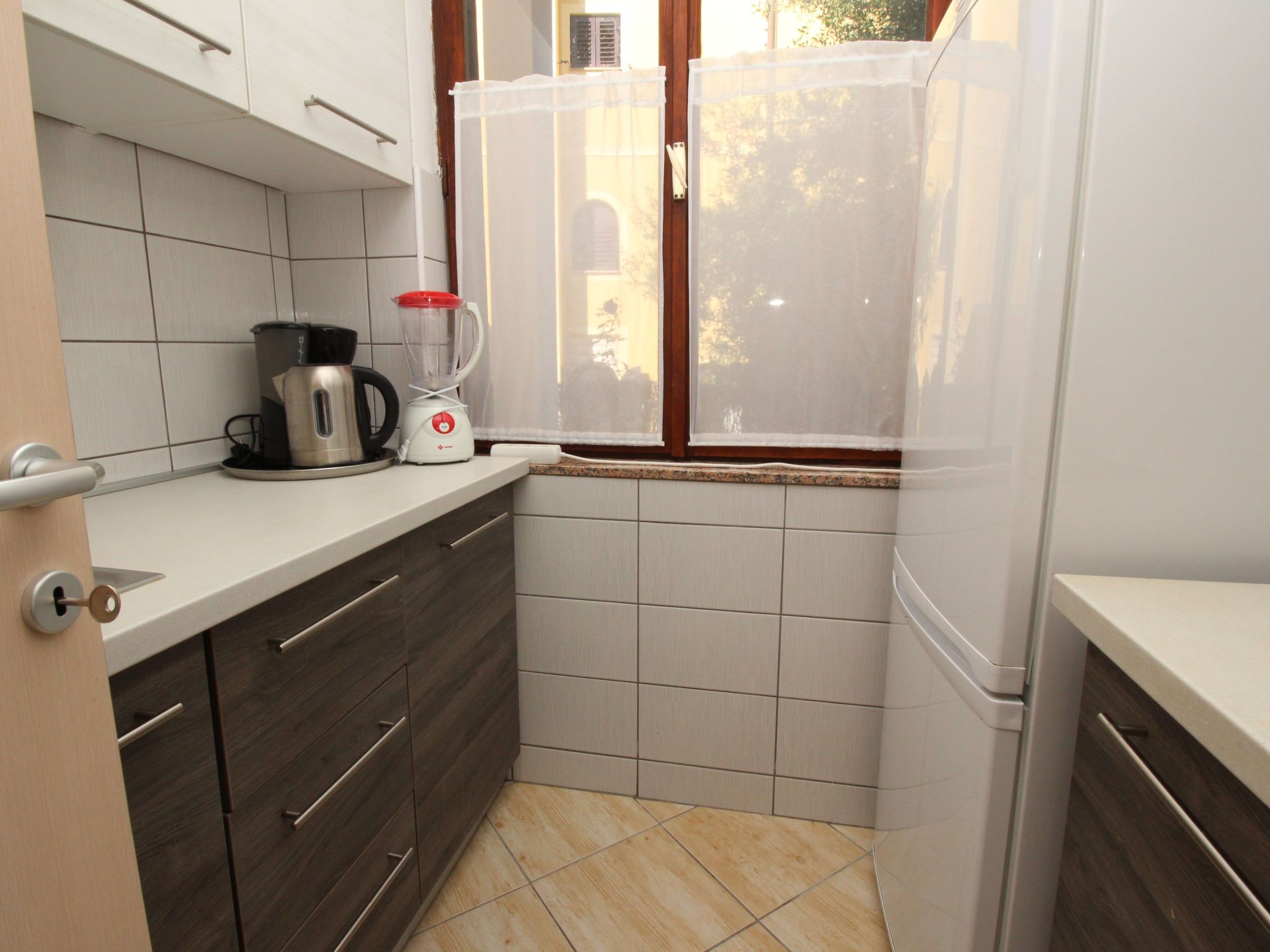 Charmante Wohnung in Baška mit Eigener Terrasse-Binnen