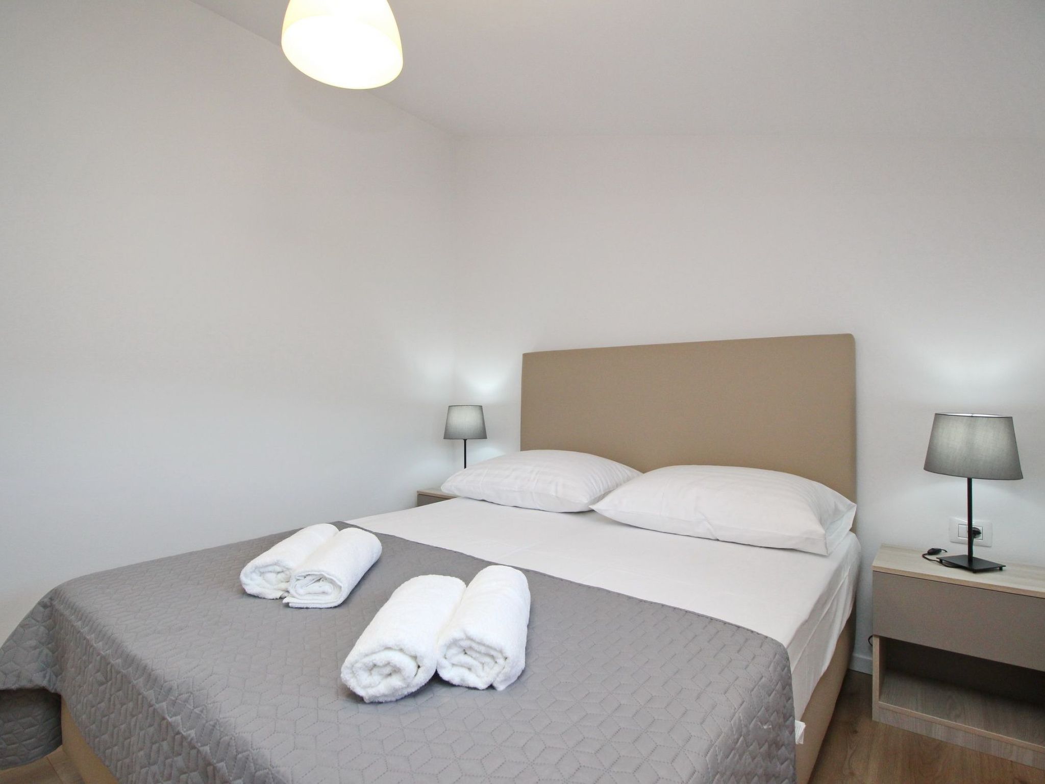 Charmantes Appartement in Baška mit Eigenem Balkon-Binnen