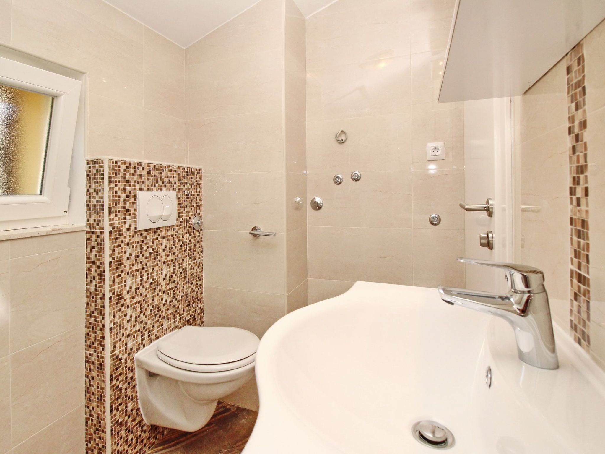 Charmantes Appartement in Baška mit Eigenem Balkon-Binnen