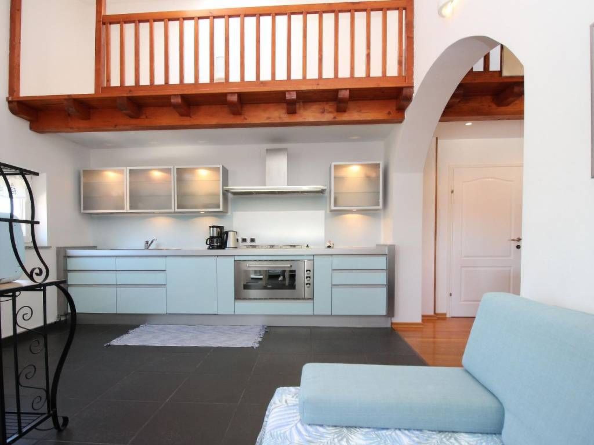 In Baška mit Eigenem Balkon und Meerblick