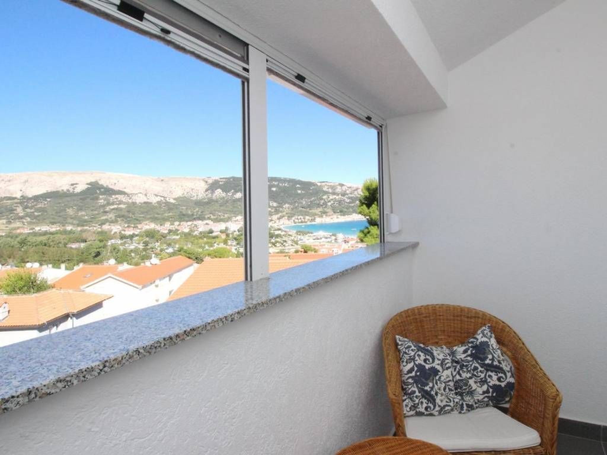 In Baška mit Eigenem Balkon und Meerblick-Image-tags.info