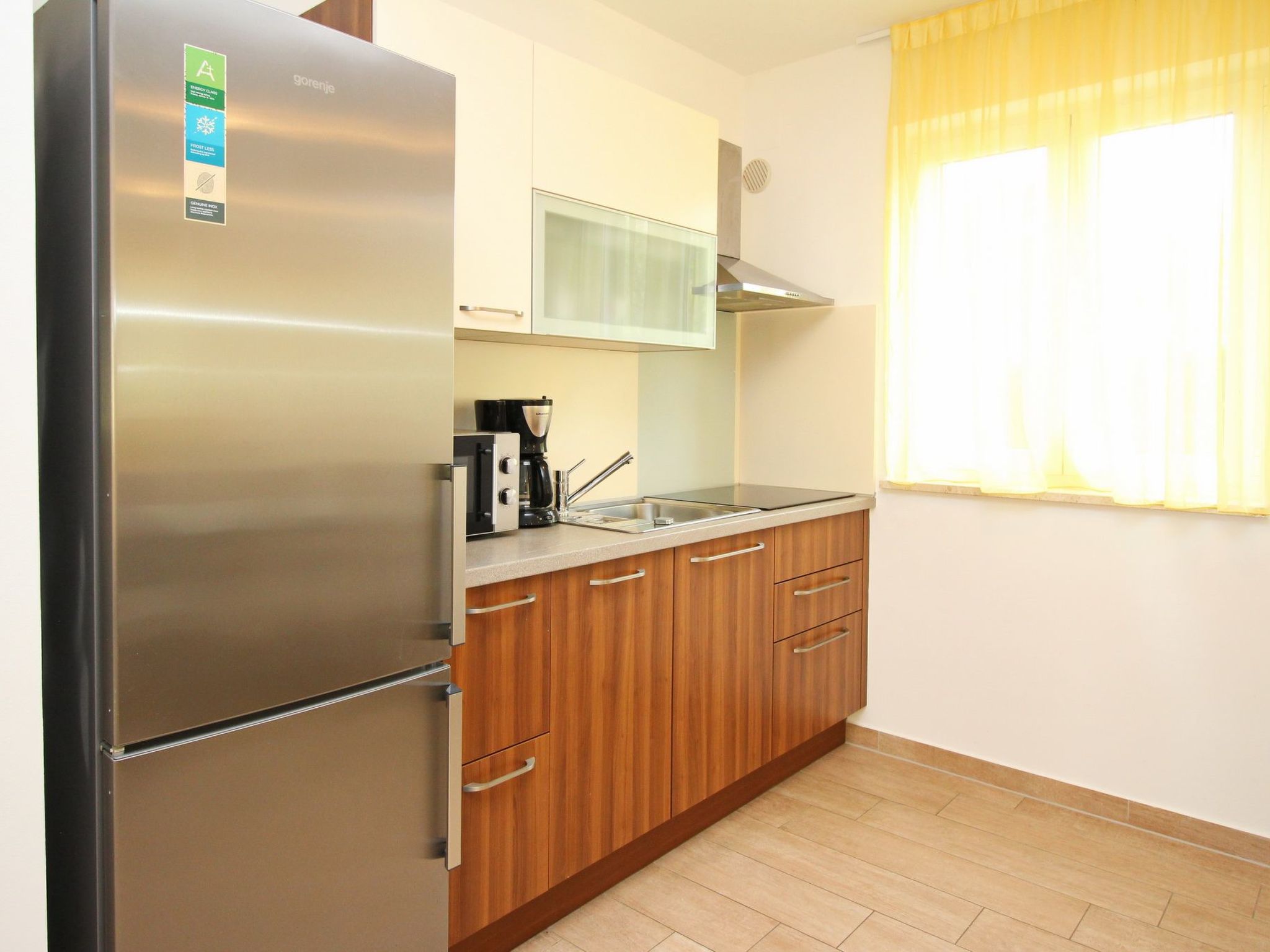 Wohnung in Baška mit Eigener Terrasse-Binnen