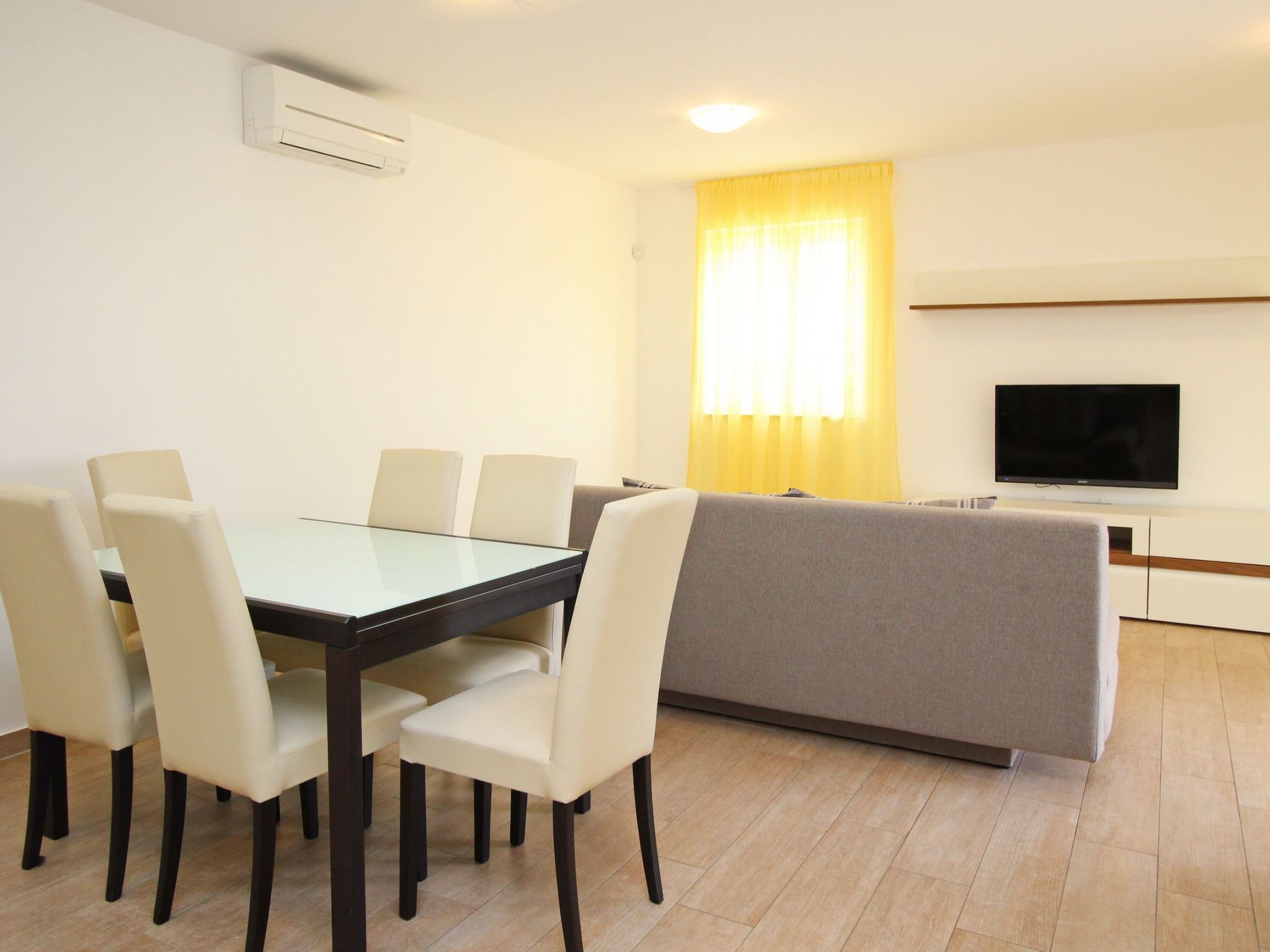 Wohnung in Baška mit Eigener Terrasse-Binnen
