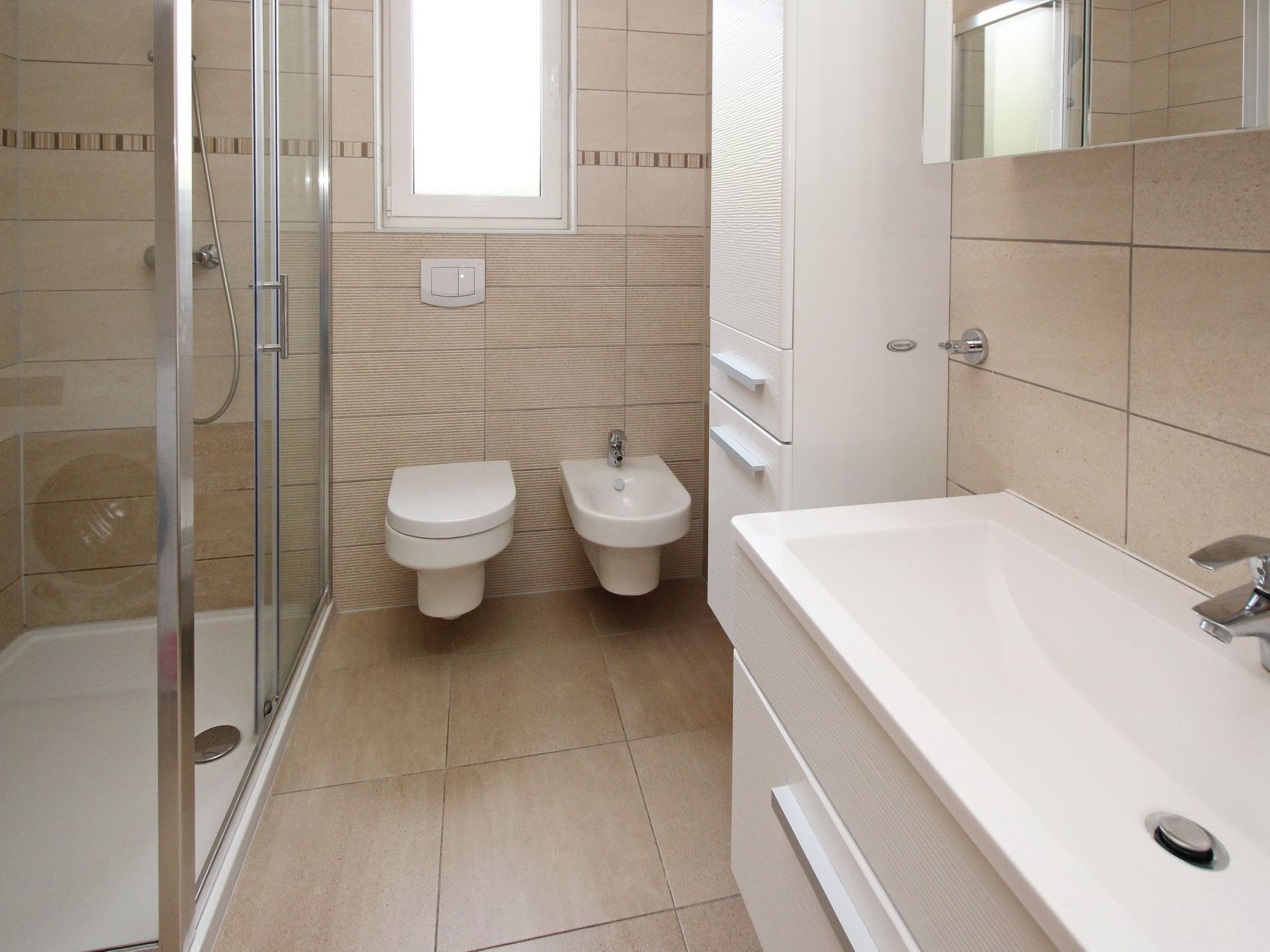 Wohnung in Baška mit Eigener Terrasse-Binnen