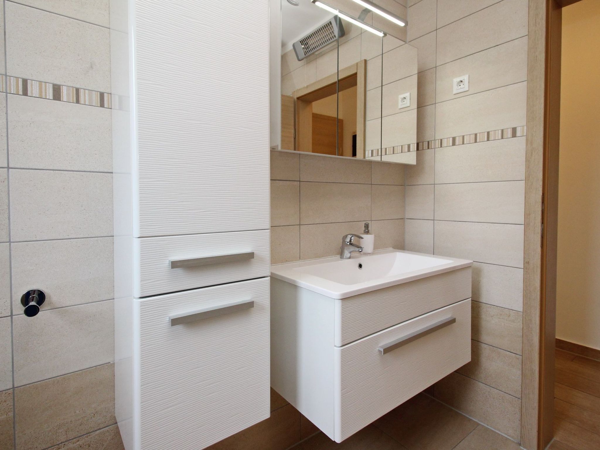 Wohnung in Baška mit Eigener Terrasse-Binnen