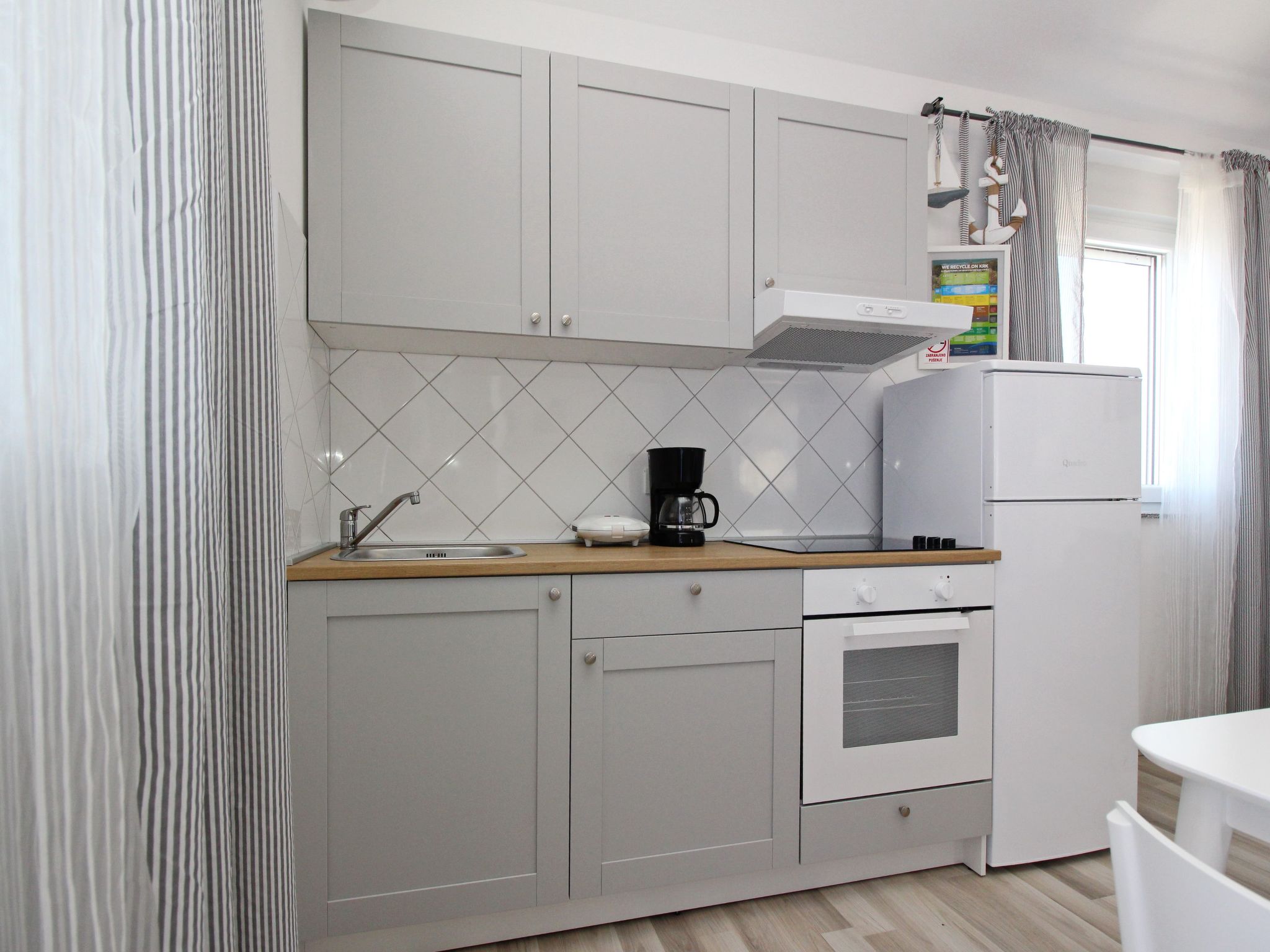 In Baška mit Eigenem Balkon