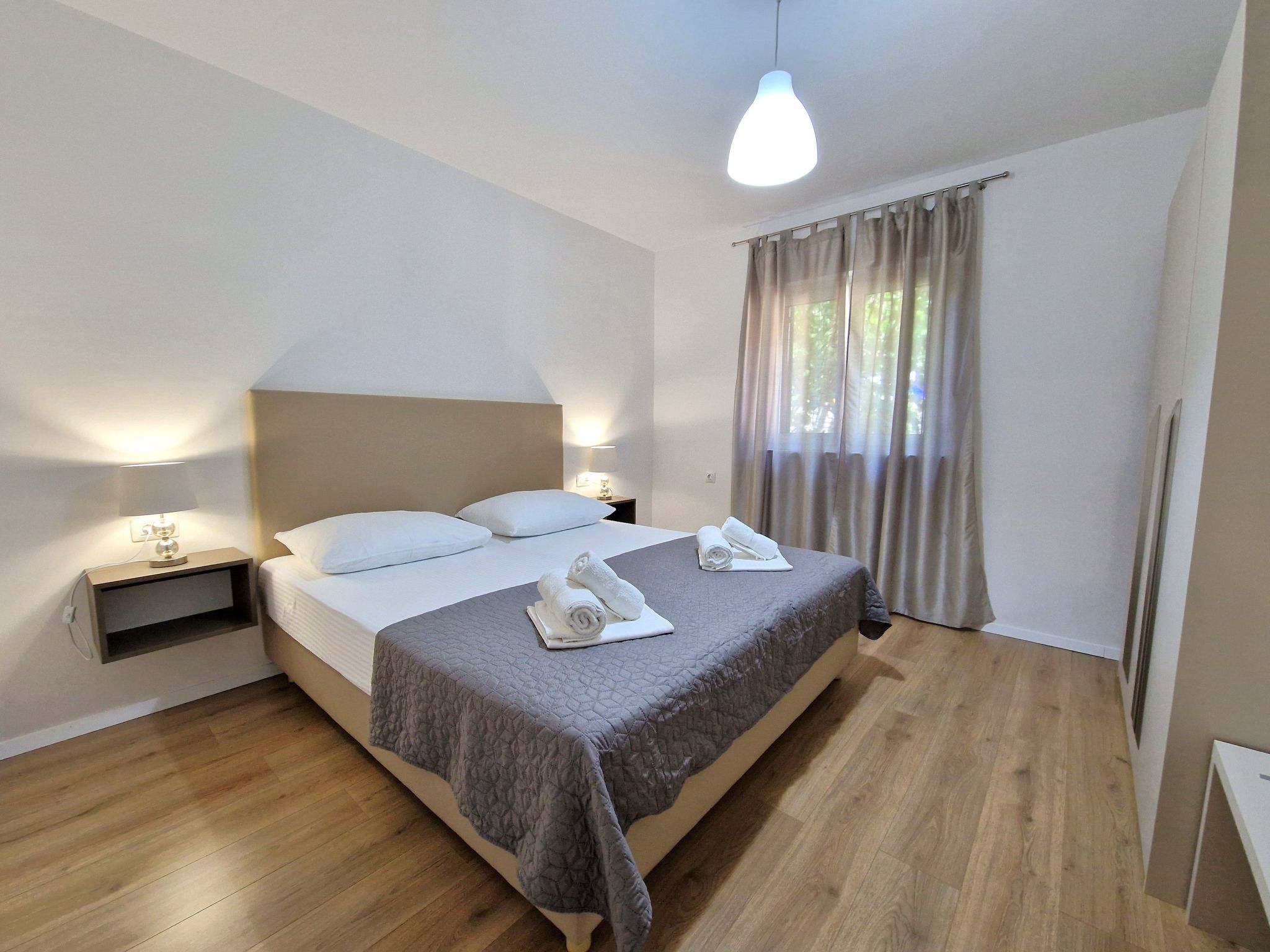 In Baška mit Eigenem Balkon-Binnen