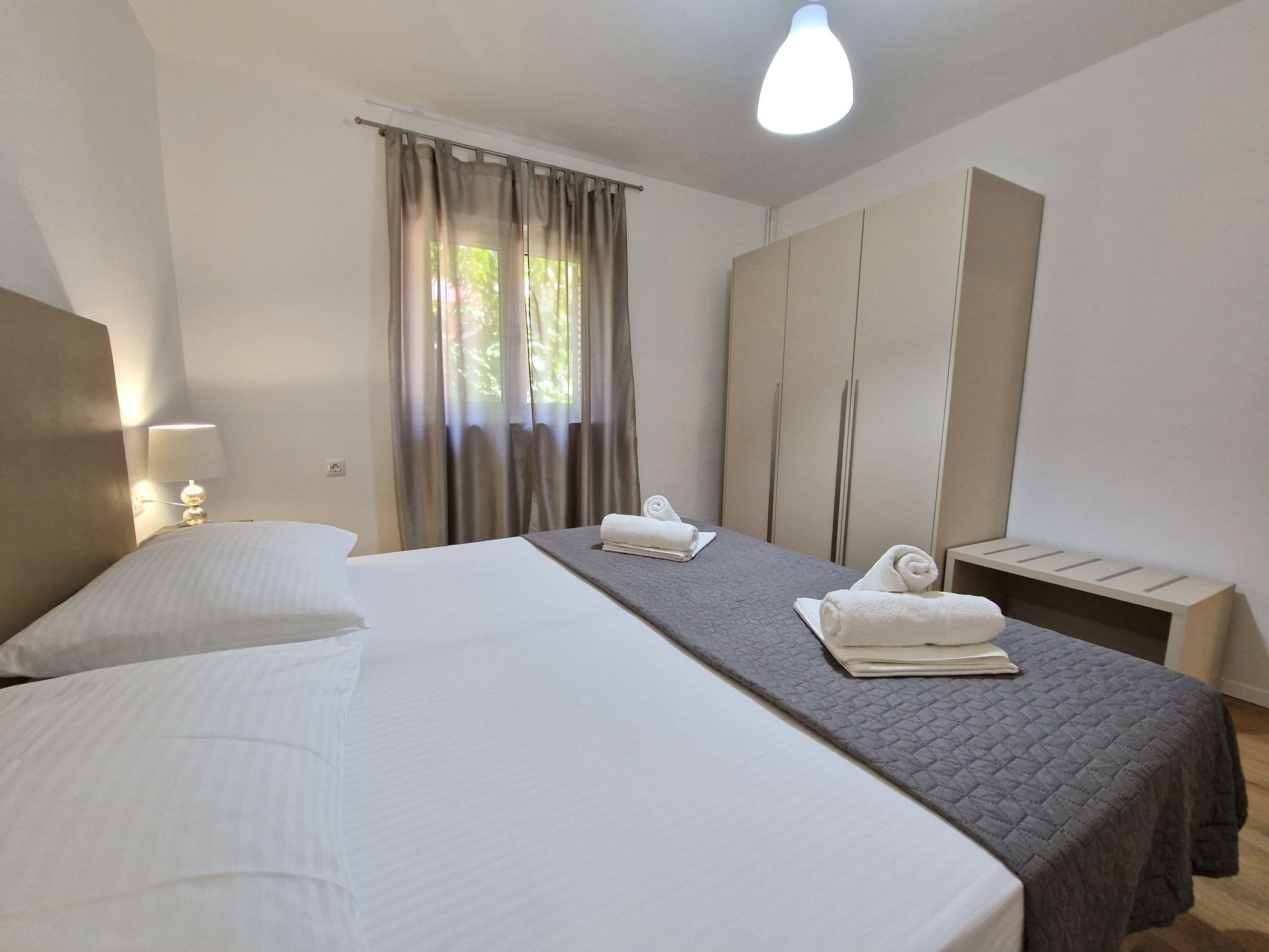 In Baška mit Eigenem Balkon-Binnen