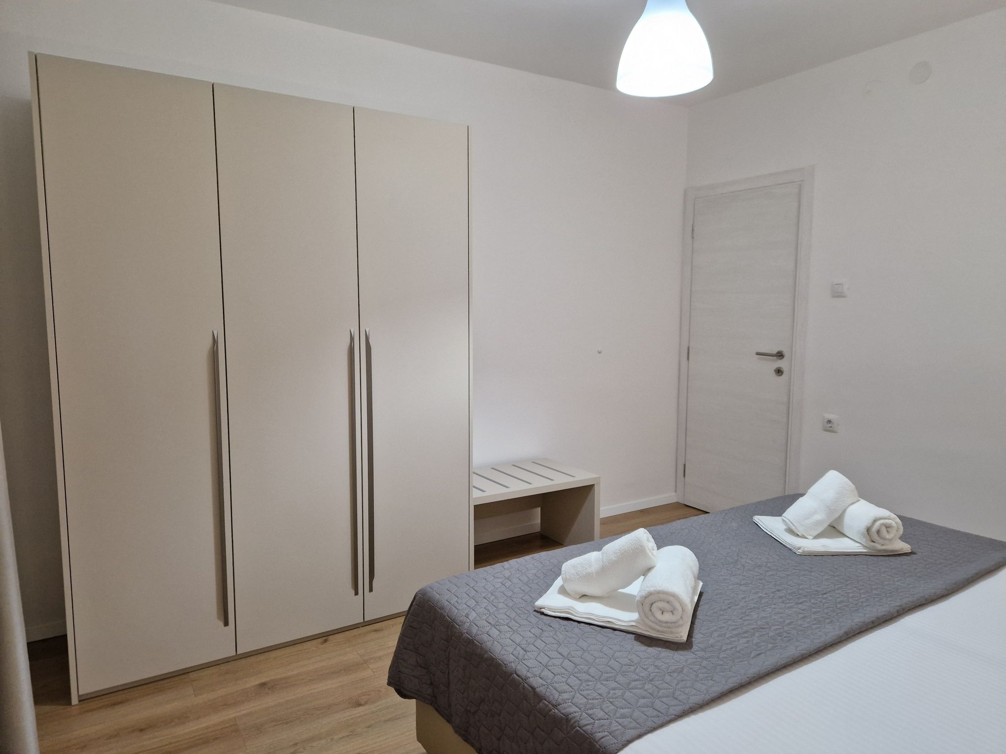 In Baška mit Eigenem Balkon-Binnen