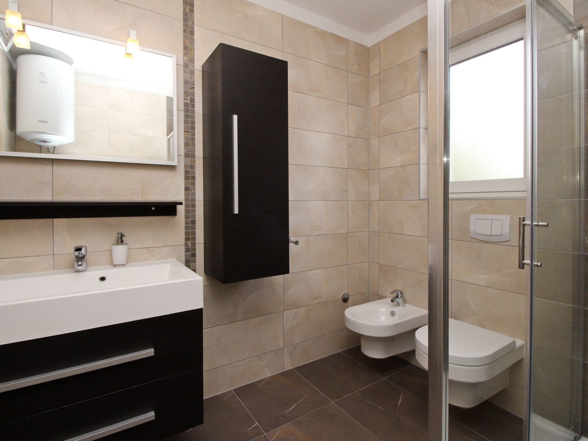 Tolle Ferienwohnung in Baška mit Eigener Terrasse-Binnen