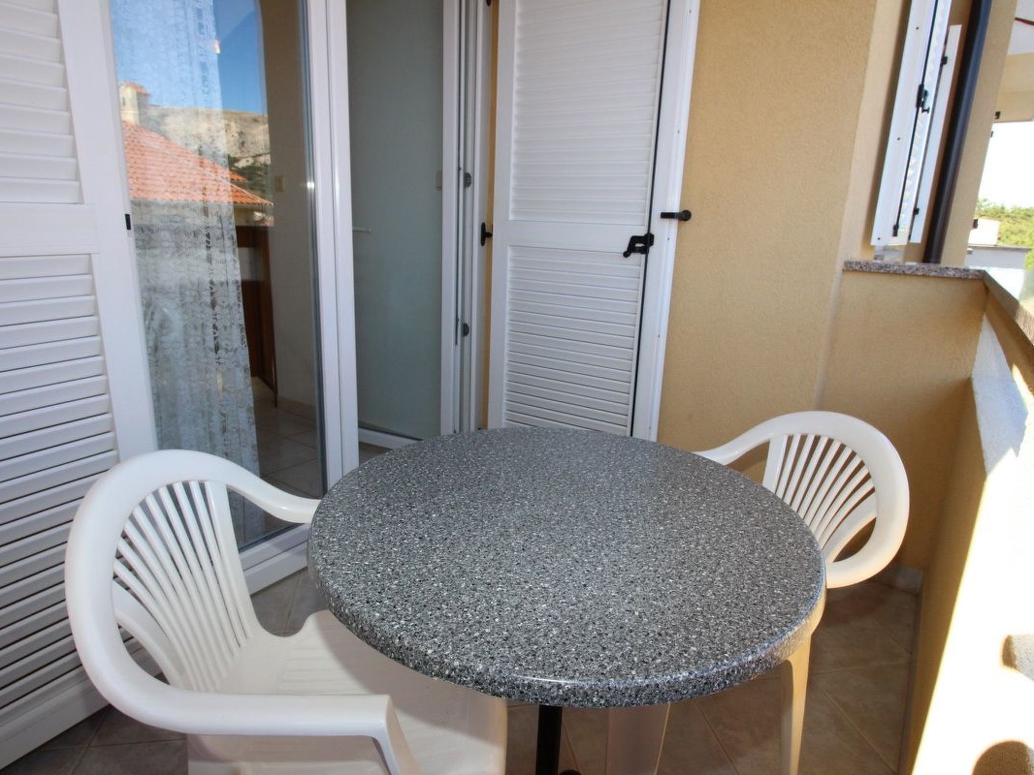 Appartement in Baška mit Eigenem Balkon-Binnen