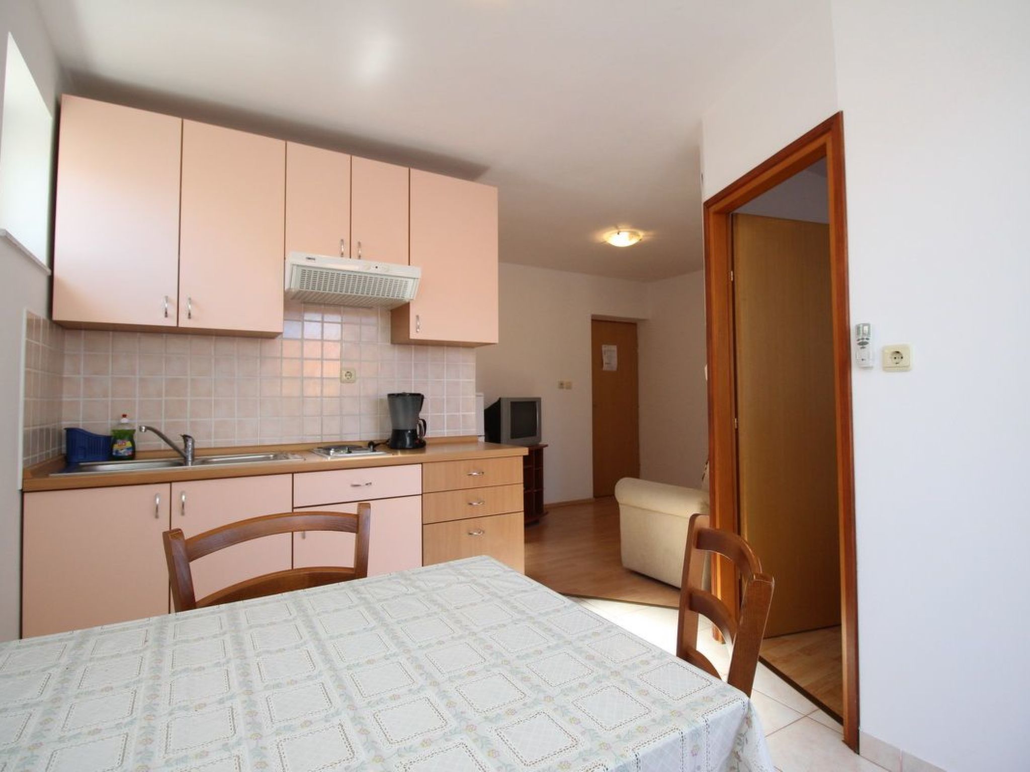 Appartement in Baška mit Eigenem Balkon-Binnen