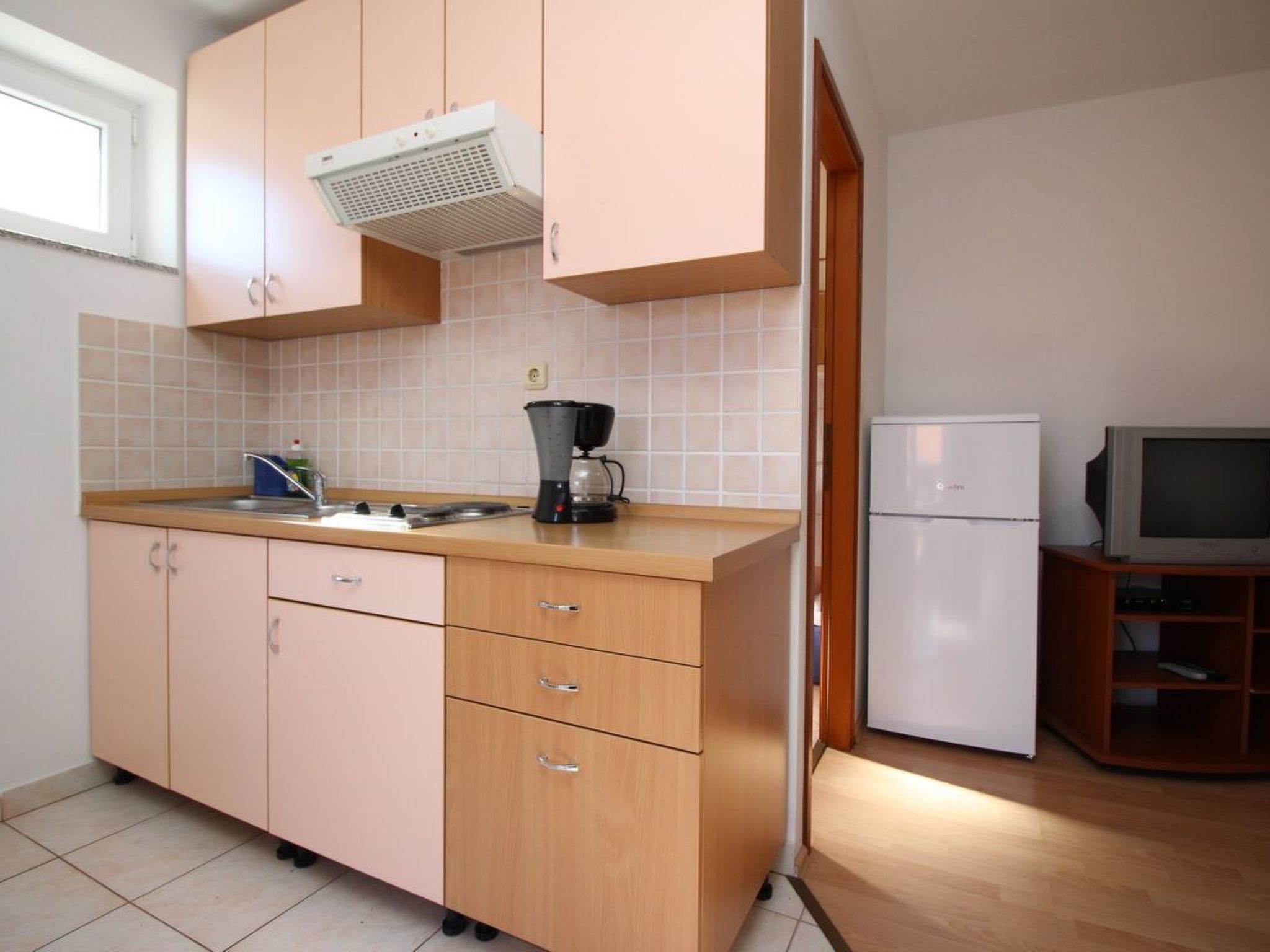 Appartement in Baška mit Eigenem Balkon-Binnen