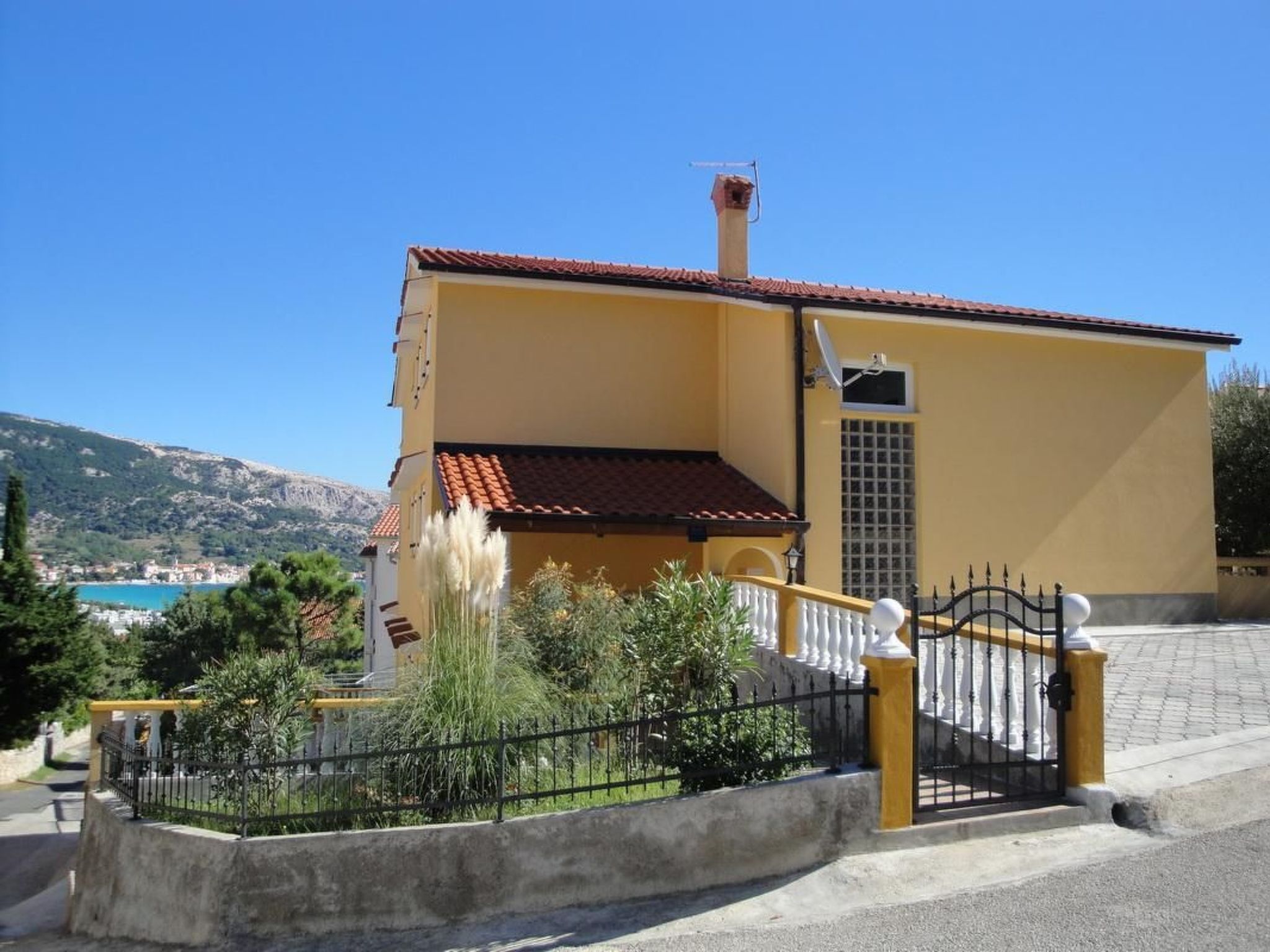 Appartement in Baška mit Eigenem Balkon-Binnen