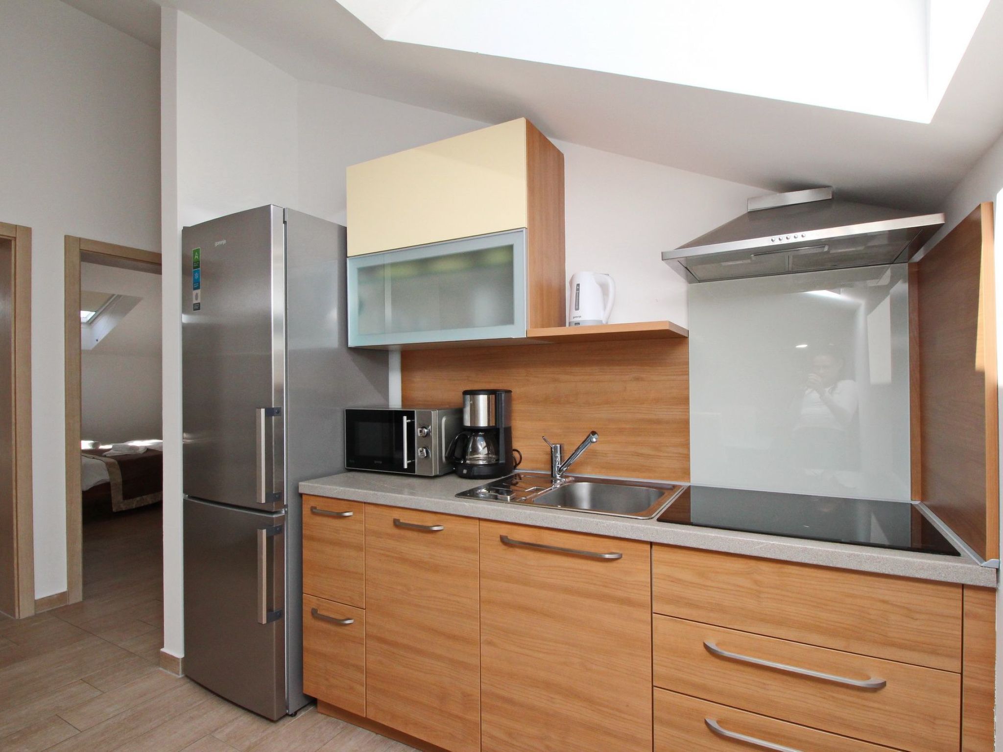 In Baška mit Terrasse-Binnen