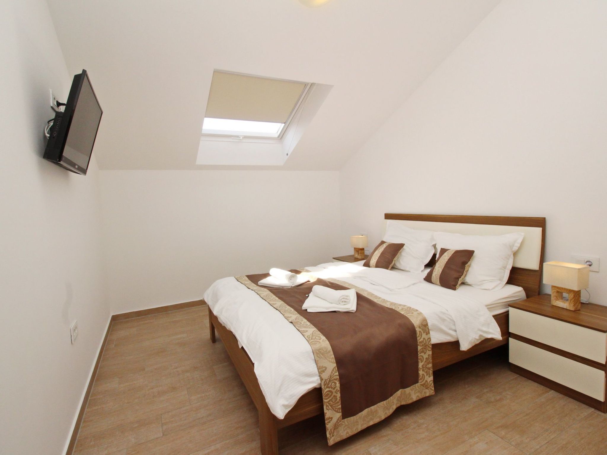 In Baška mit Terrasse-Binnen